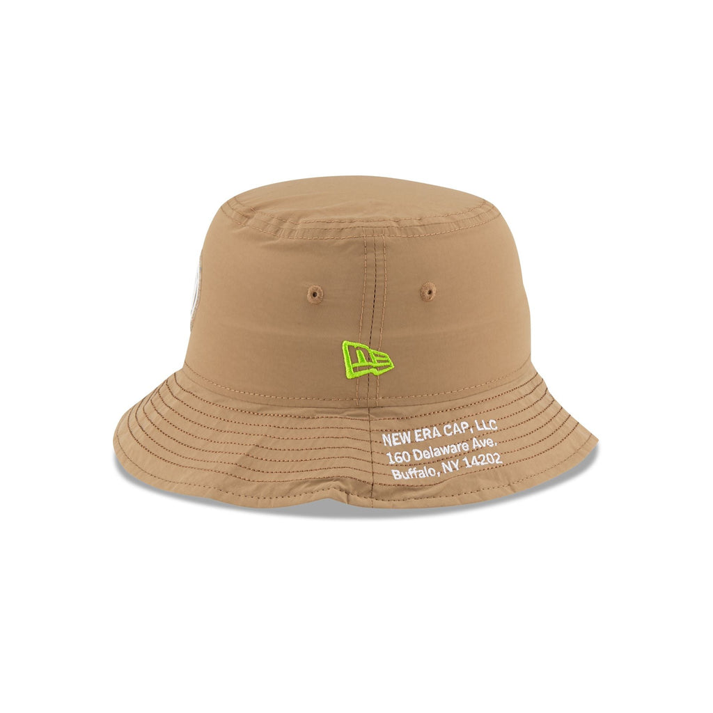 New Era Cap Earth Day Khaki Bucket Hat
