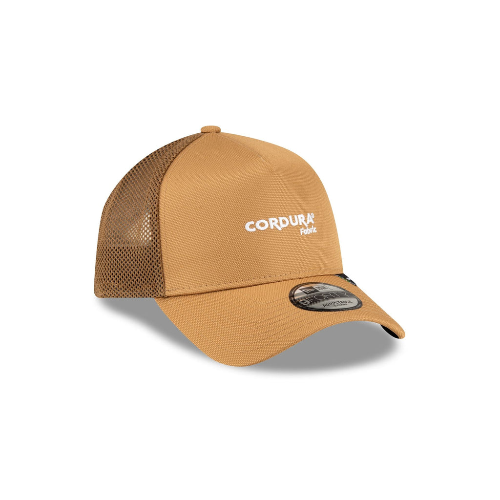 New Era Cap Cordura Re Cor Camel 9FORTY A-Frame Trucker Hat