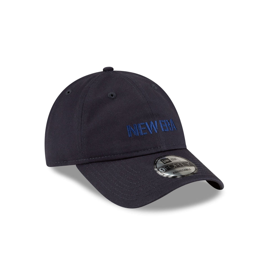 New Era Cap Metal Buckle Navy 9FORTY Unstructured Adjustable Hat