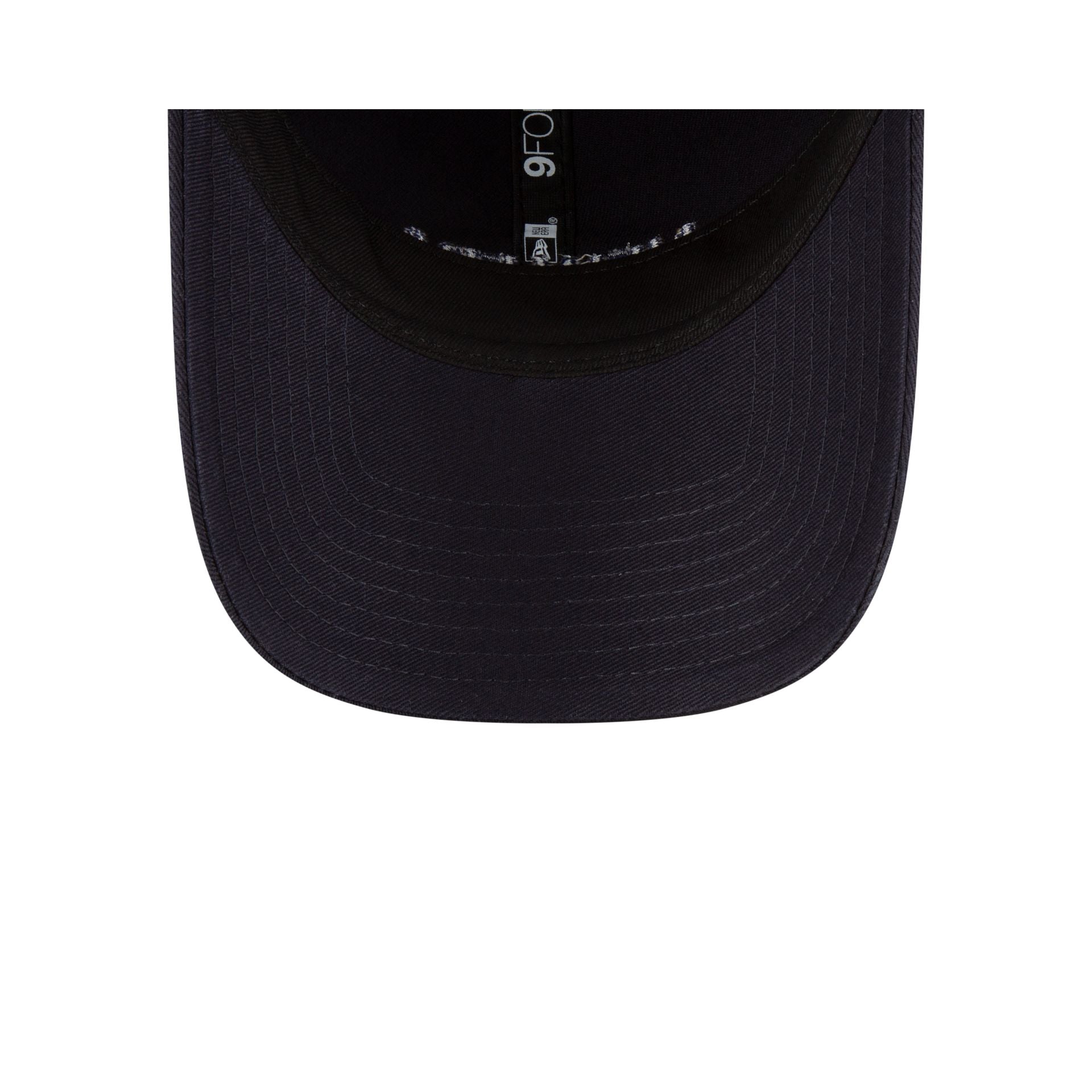 New Era Cap Metal Buckle Navy 9FORTY Unstructured Adjustable Hat