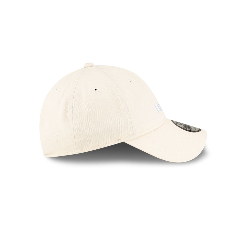 New Era Cap Metal Buckle Ivory 9FORTY Unstructured Adjustable Hat