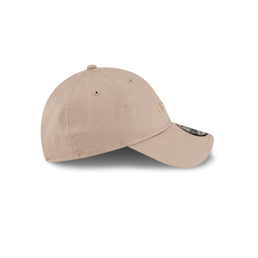 New Era Cap Metal Buckle Tan 9FORTY Unstructured Adjustable Hat