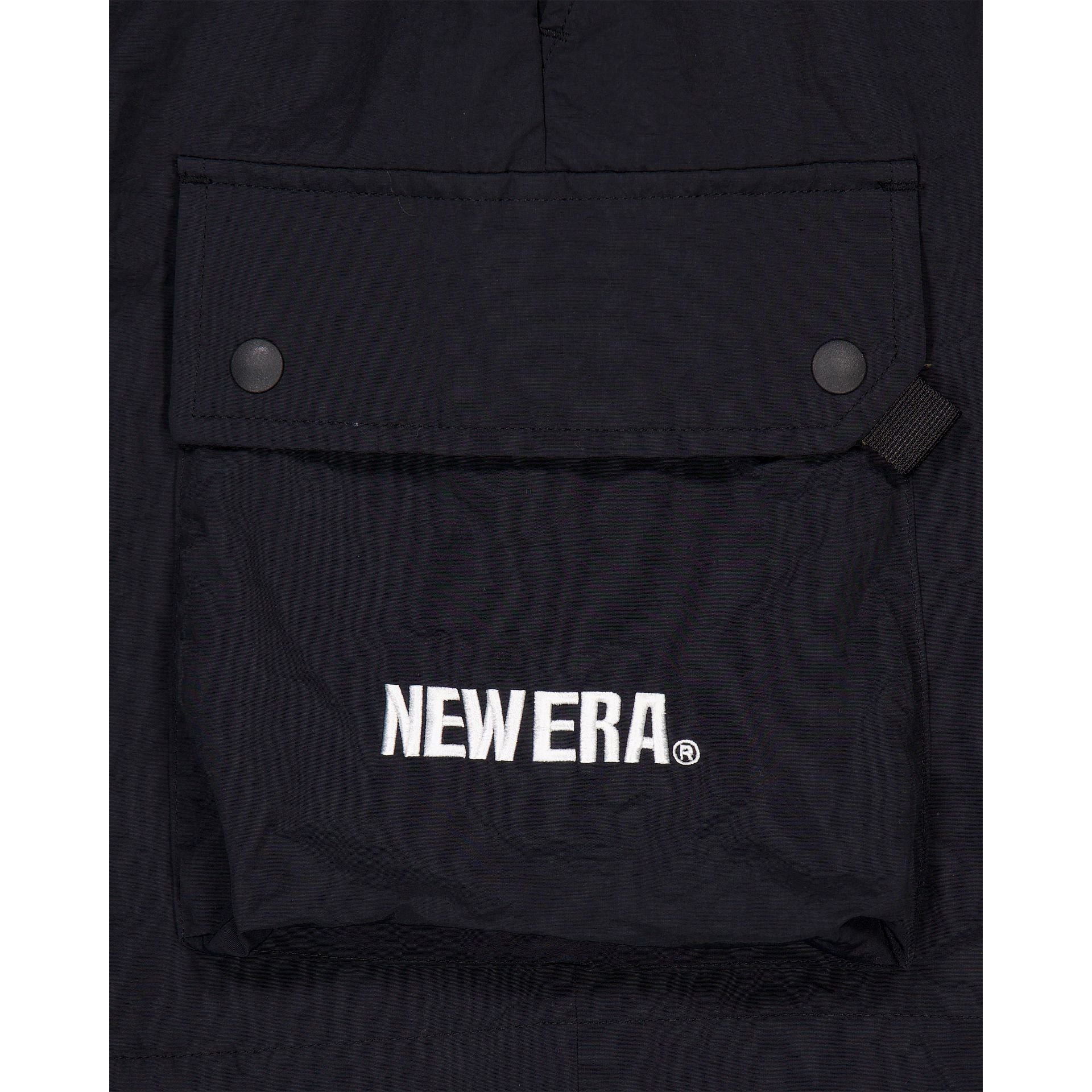 New Era Cap Black Outdoor Shorts