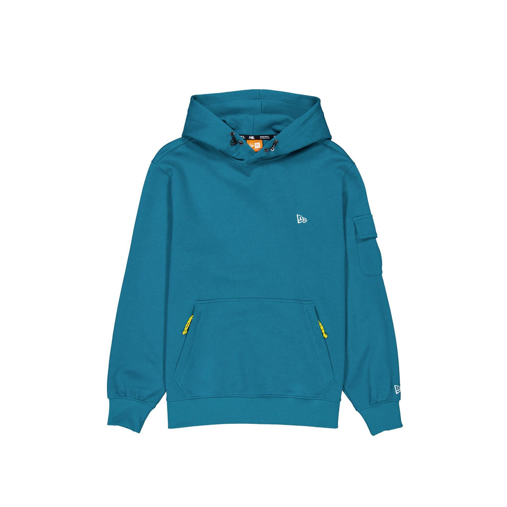 New Era Cap Blue Outdoor Hoodie