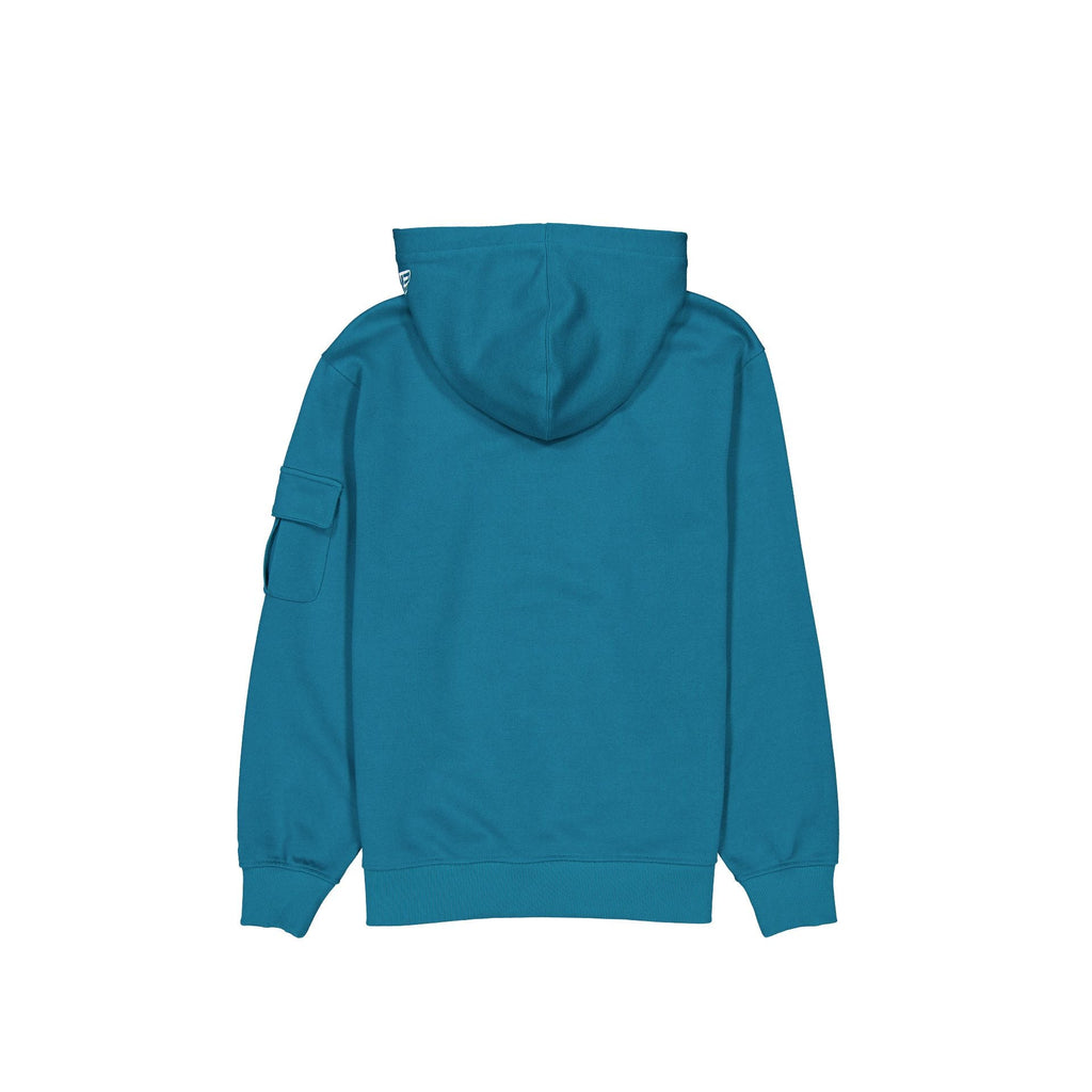 New Era Cap Blue Outdoor Hoodie