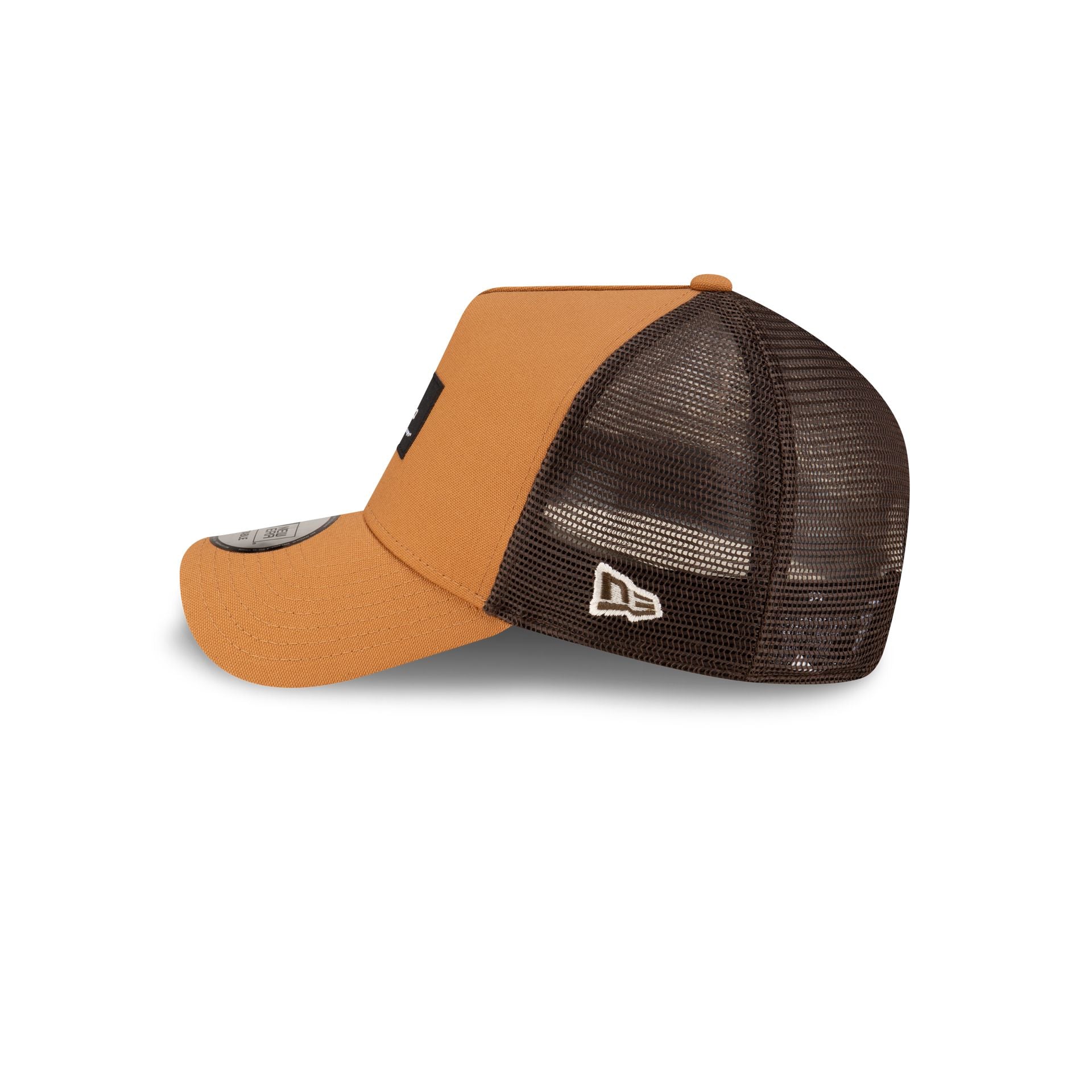 New Era Cap Brown Duck Canvas 9FORTY A-Frame Trucker