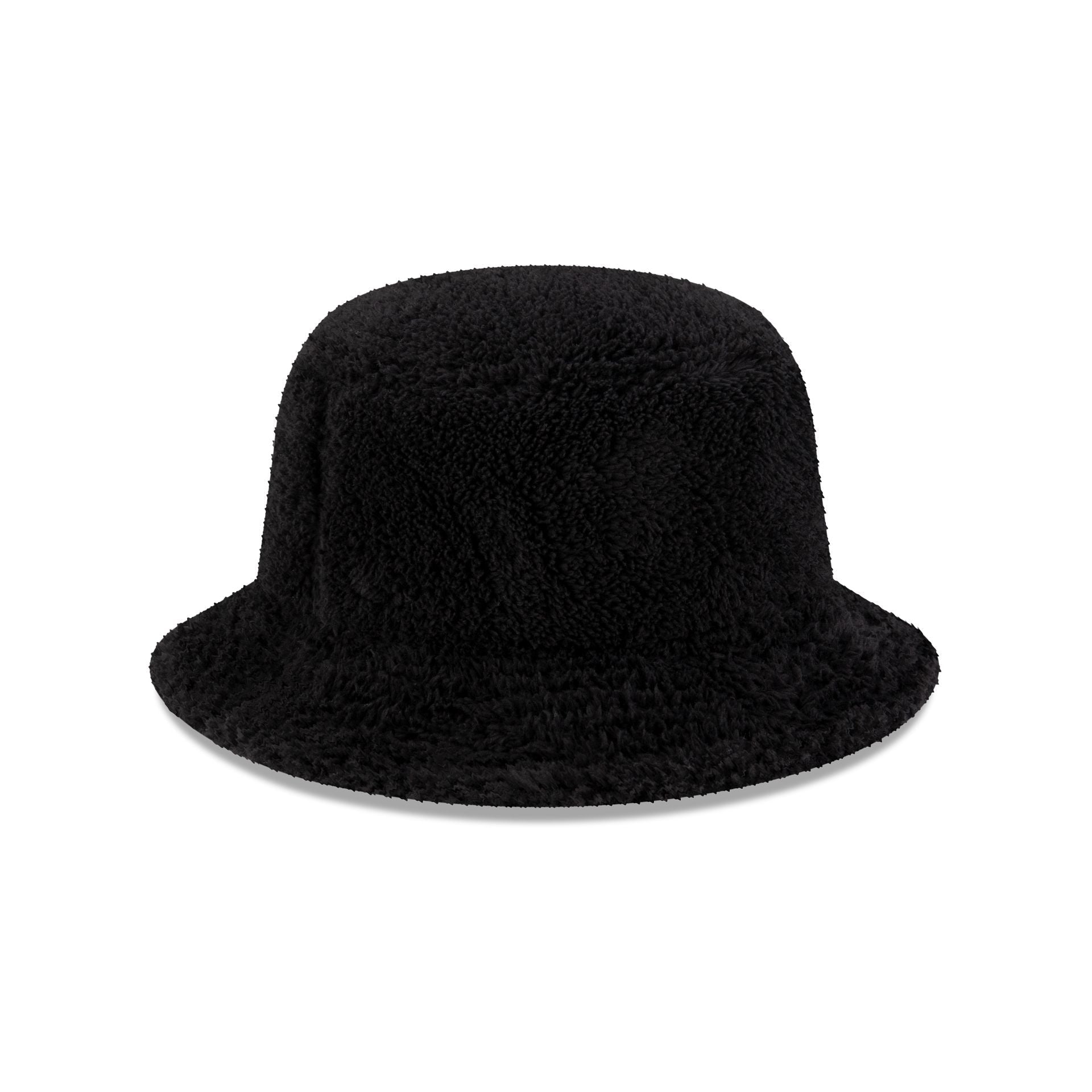 New Era Cap Fleece Black Bucket Hat