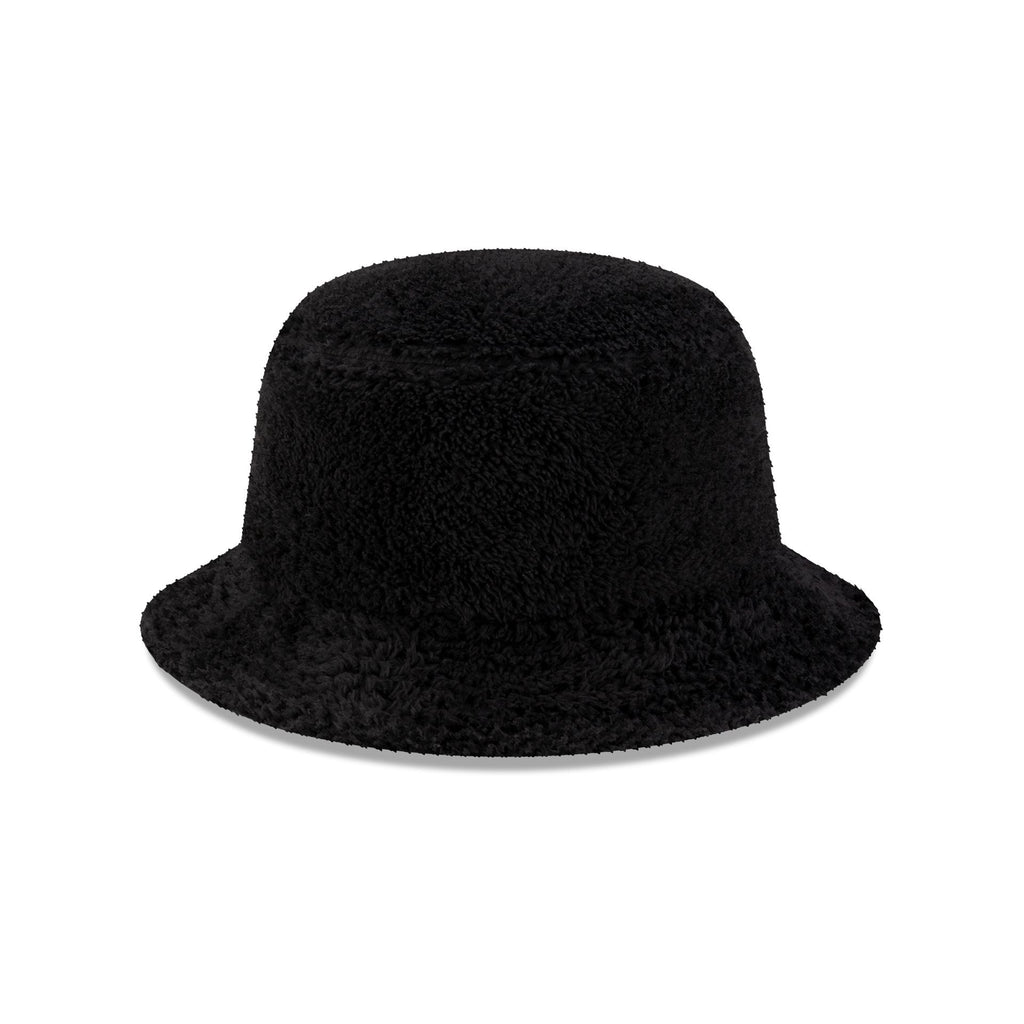 New Era Cap Fleece Black Bucket Hat