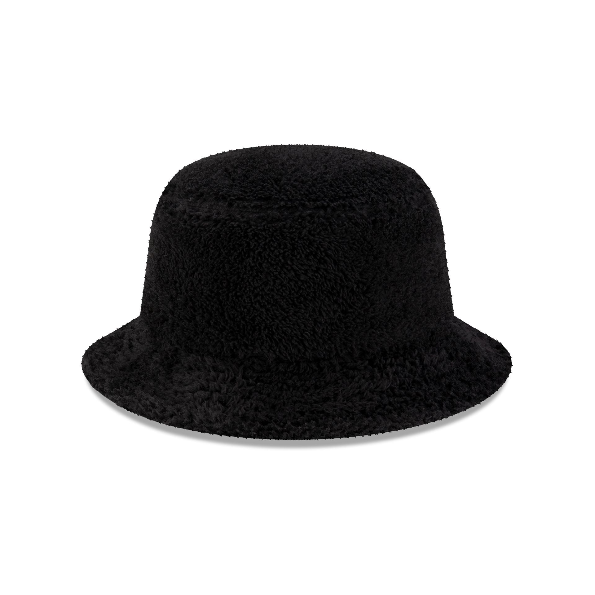 New Era Cap Fleece Black Bucket Hat
