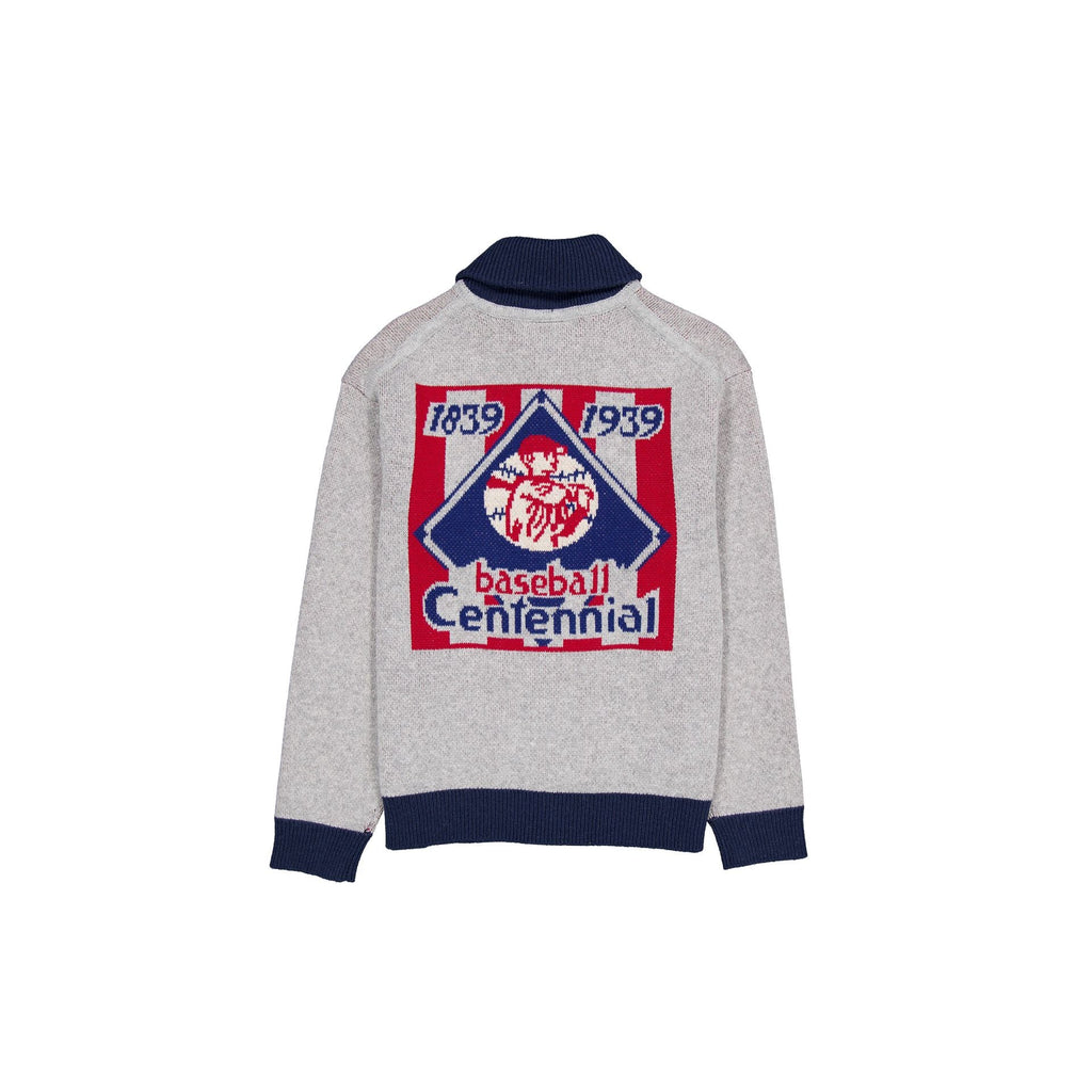 New York Yankees Heather Gray Cowichan Cardigan