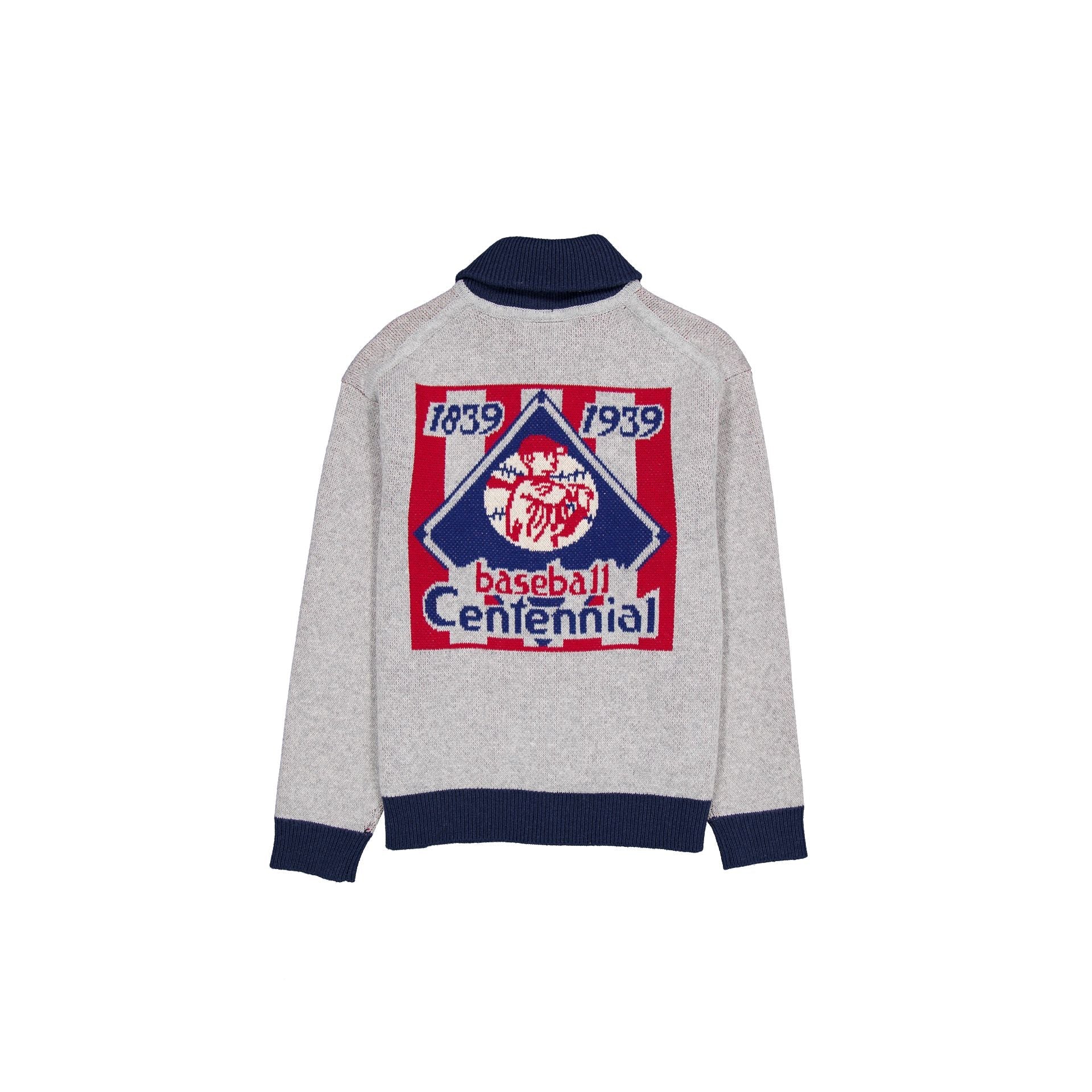 New York Yankees Heather Gray Cowichan Cardigan