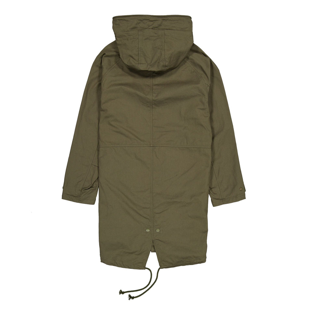 New Era Cap Dark Khaki Fishtail Parka Jacket