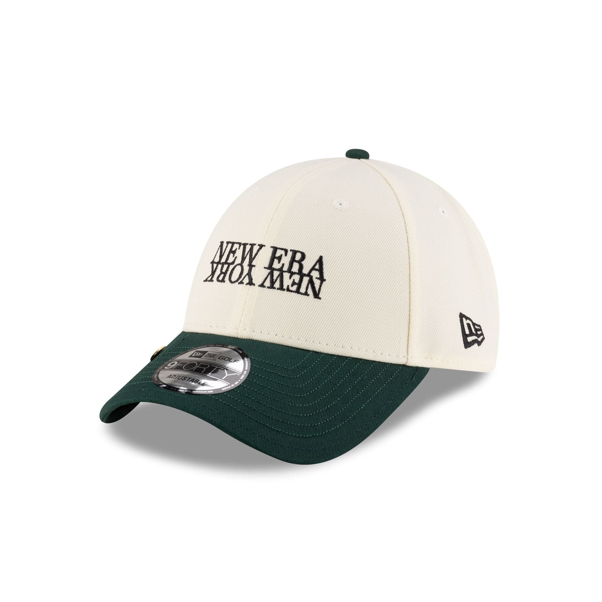New Era Cap Two-Tone Ballmarker Green 9FORTY Adjustable Hat