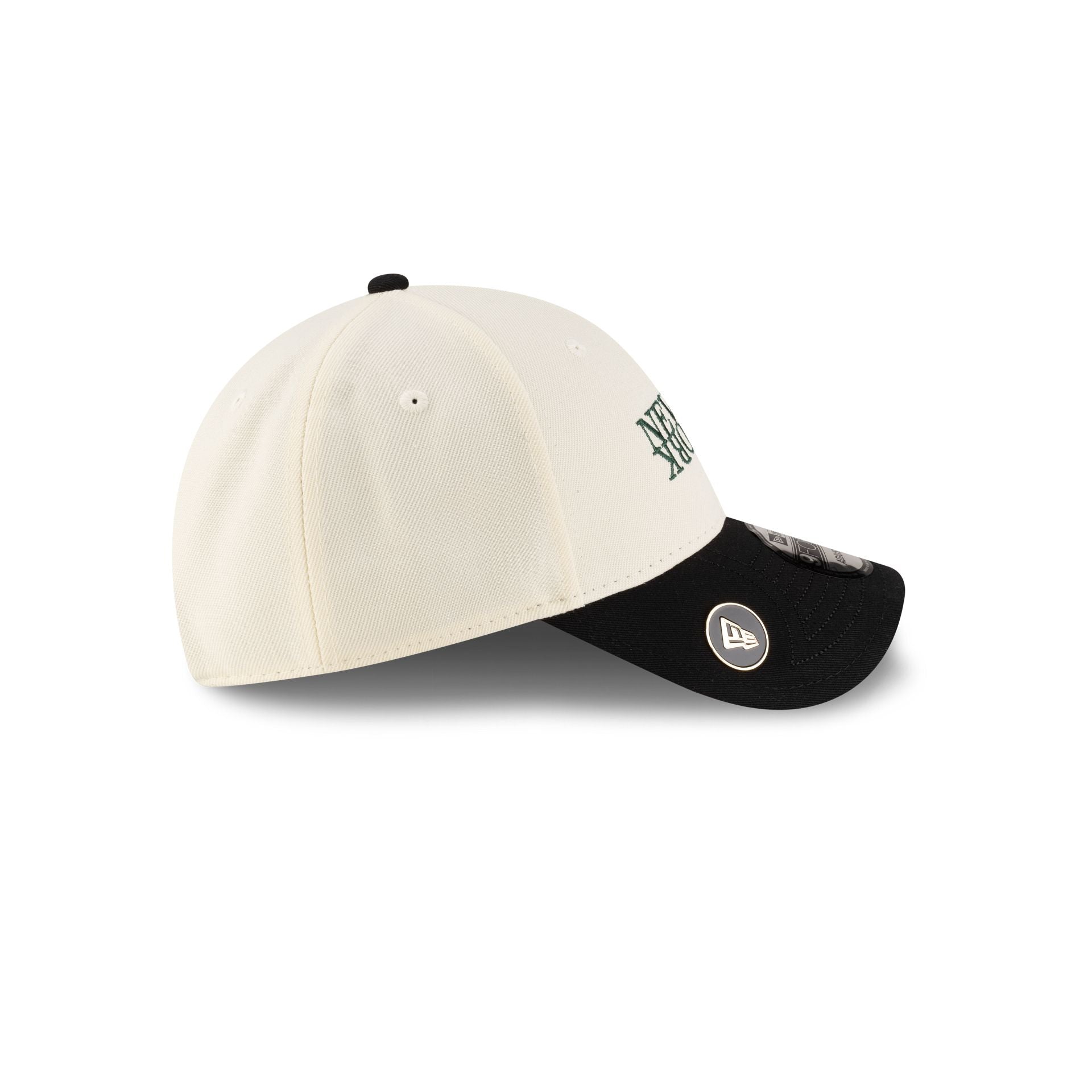 New Era Cap Two-Tone Ballmarker Black 9FORTY Adjustable Hat