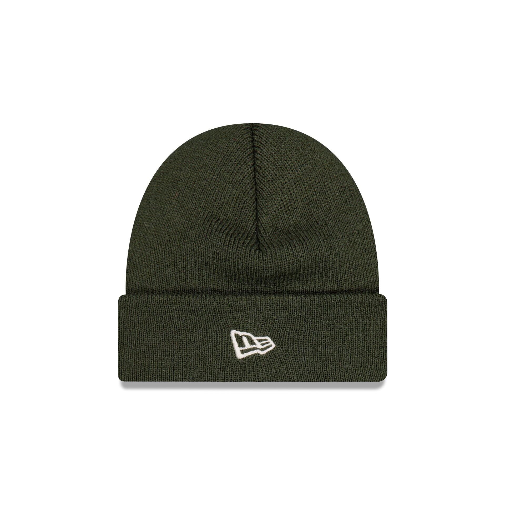 New Era Olive Short Cuff Knit Beanie
