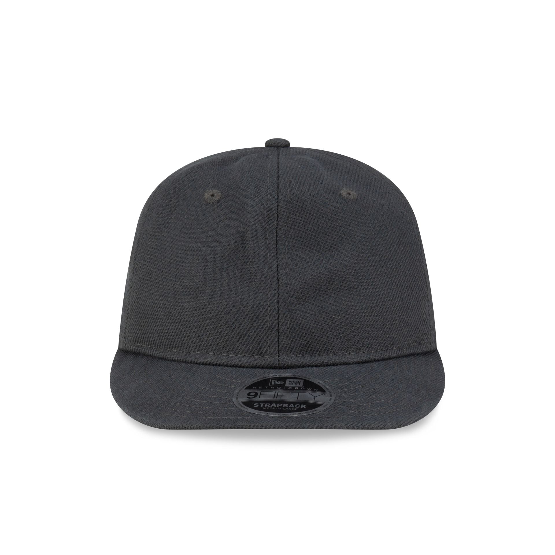 New Era Heavy Twill Dark Gray Retro Crown 9FIFTY Strapback
