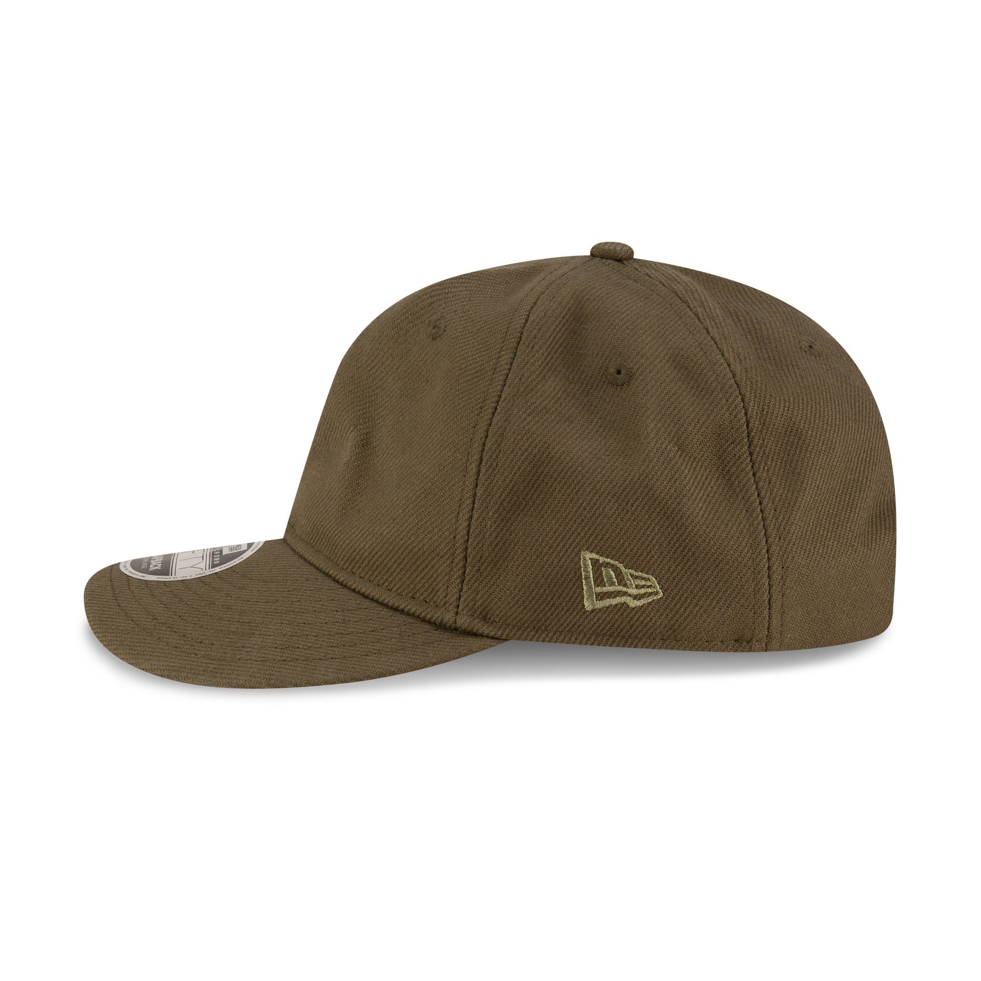 New Era Heavy Twill Olive Green Retro Crown 9FIFTY Strapback