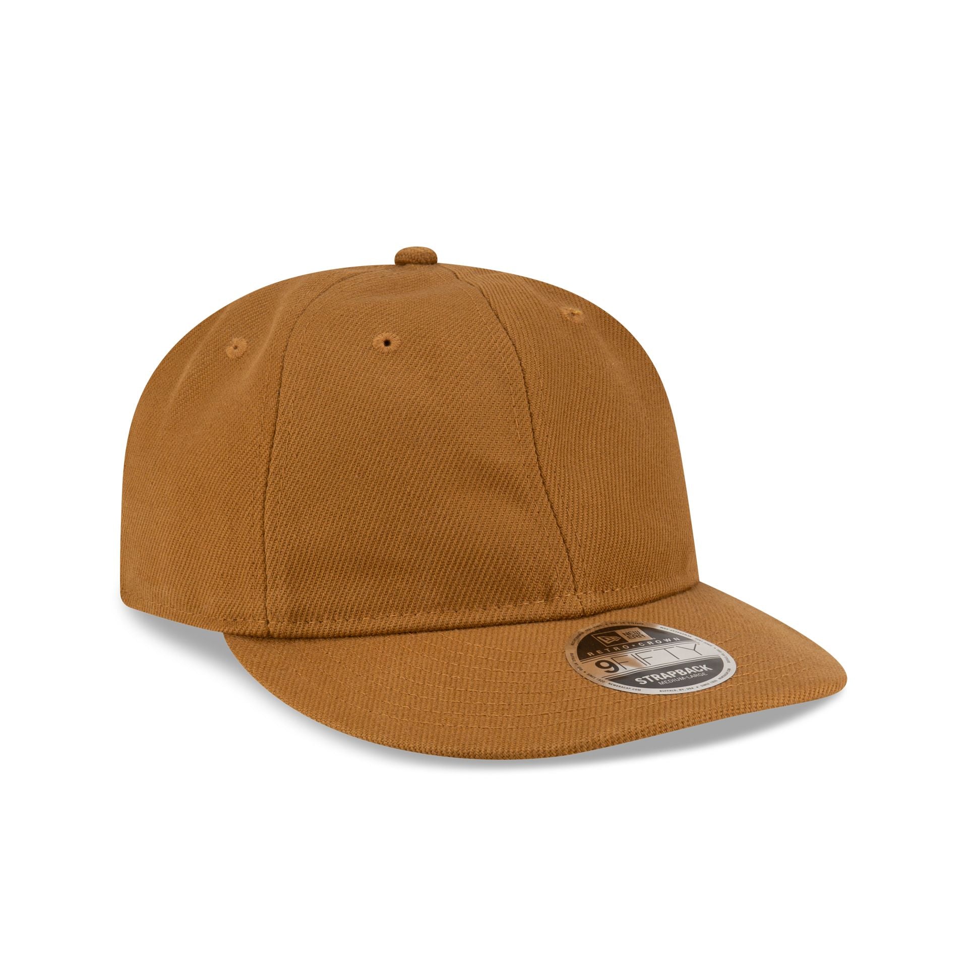 New Era Heavy Twill Beige Retro Crown 9FIFTY Strapback