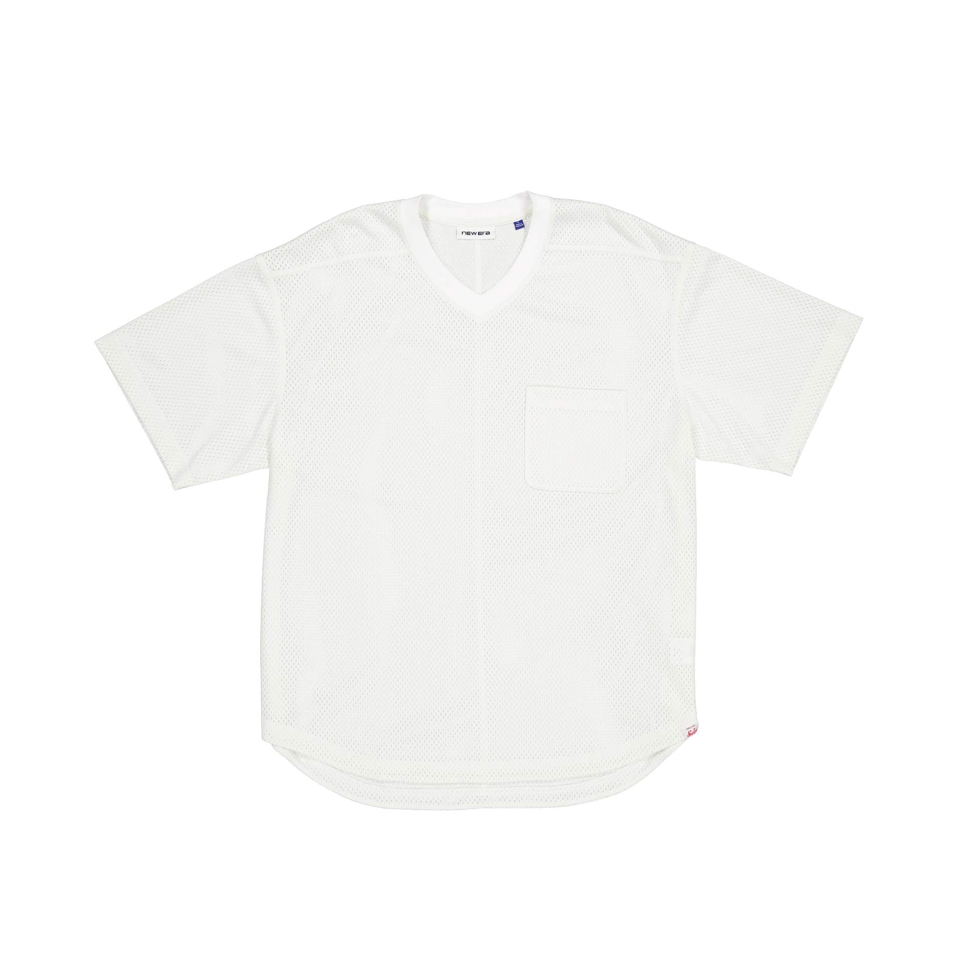 Orchard College White V-Neck Pullover Jersey