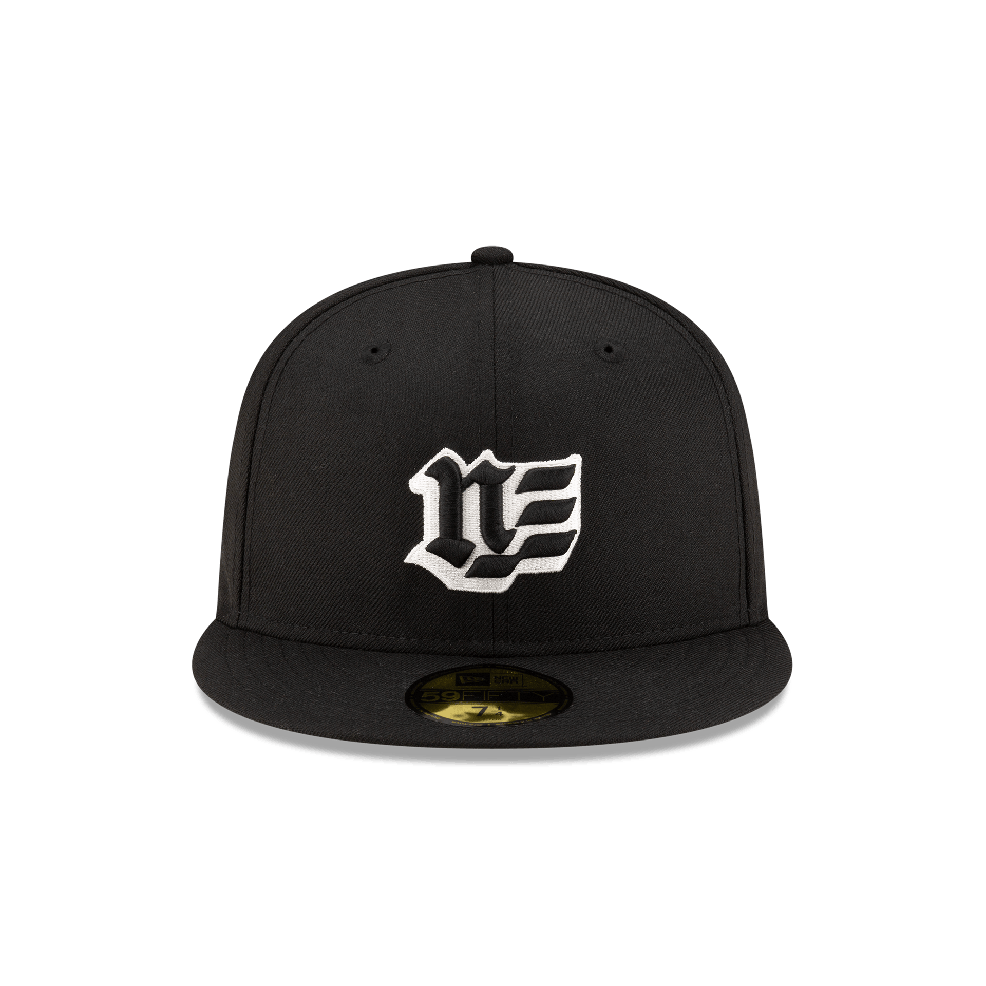 Blackletter Black 59FIFTY Fitted Hat