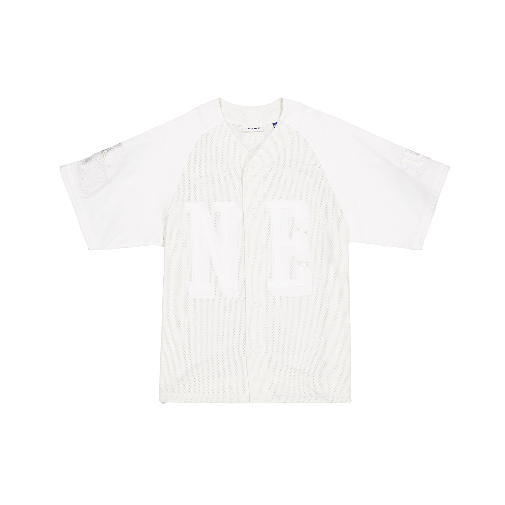 Warren College White Raglan Baseball Jersey