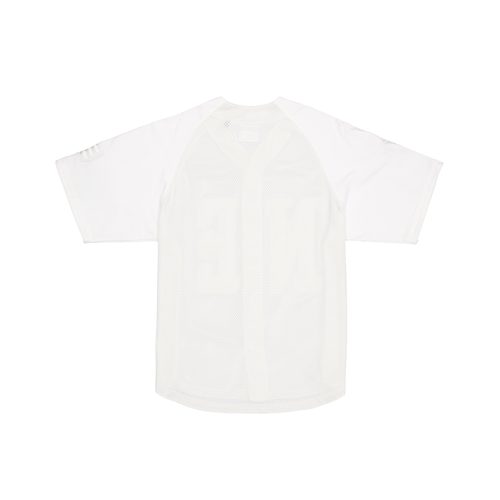 Warren College White Raglan Baseball Jersey