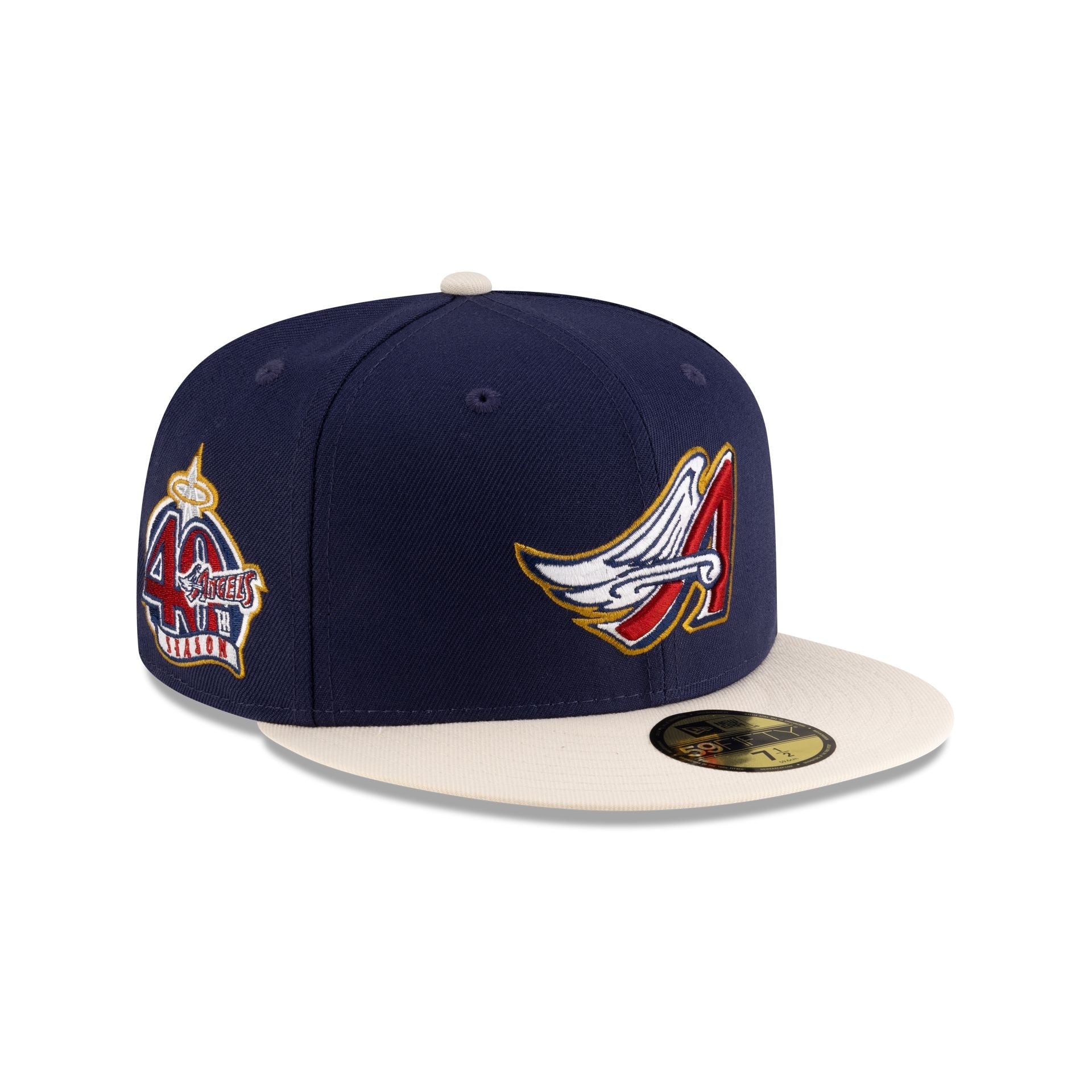 Los Angeles Angels Visor Clip 59FIFTY Fitted Hat