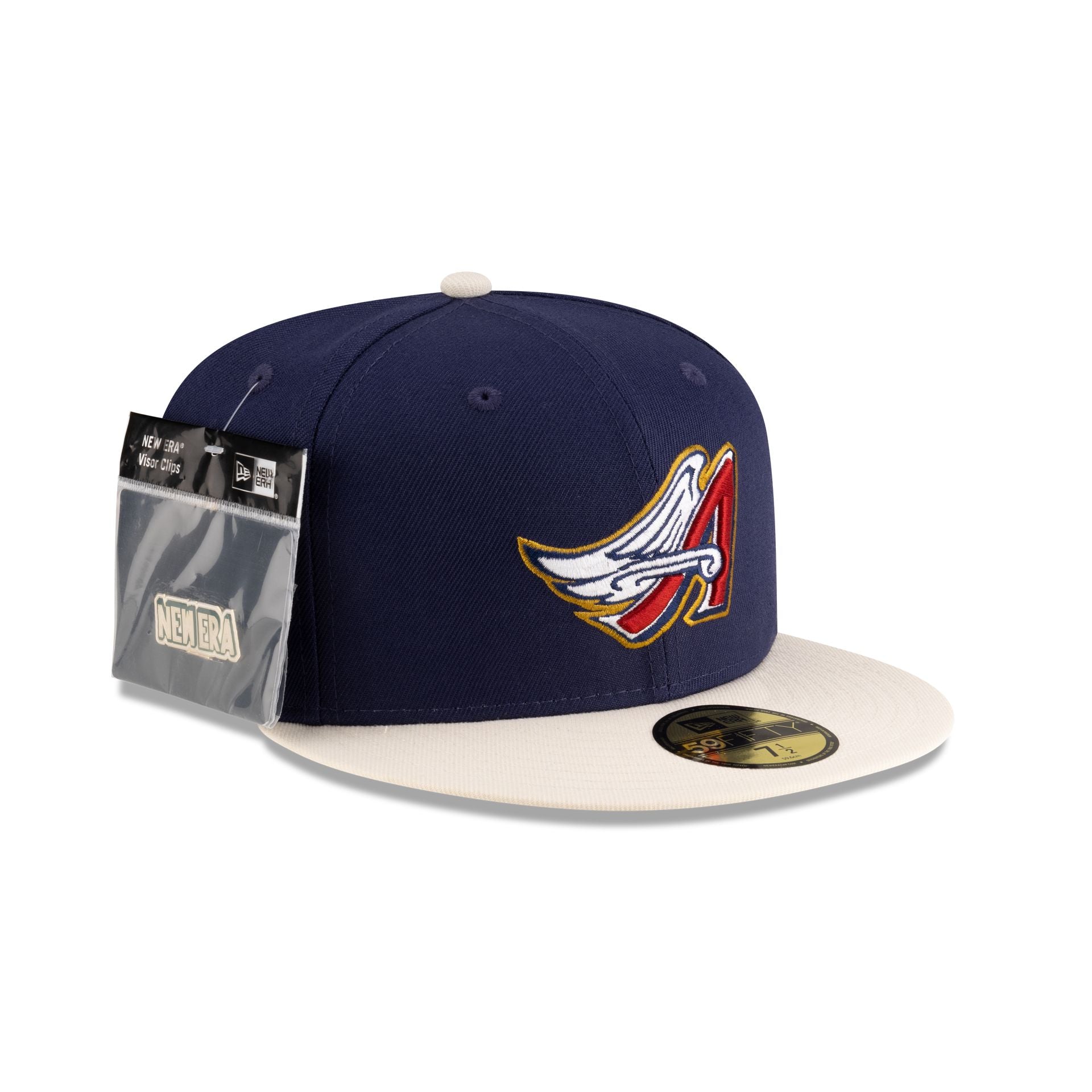 Los Angeles Angels Visor Clip 59FIFTY Fitted Hat