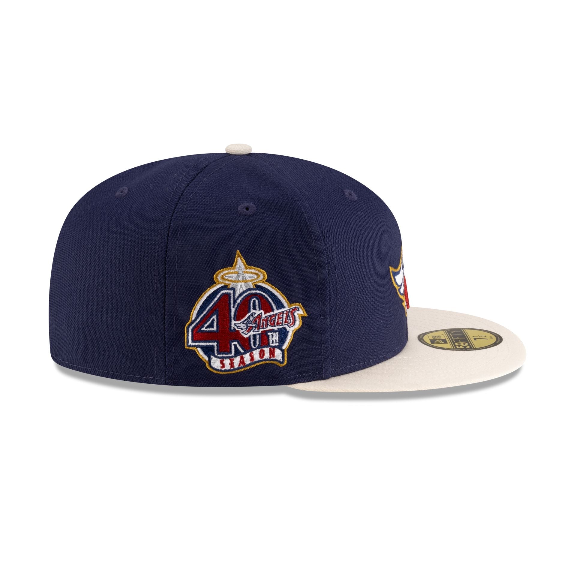 Los Angeles Angels Visor Clip 59FIFTY Fitted Hat