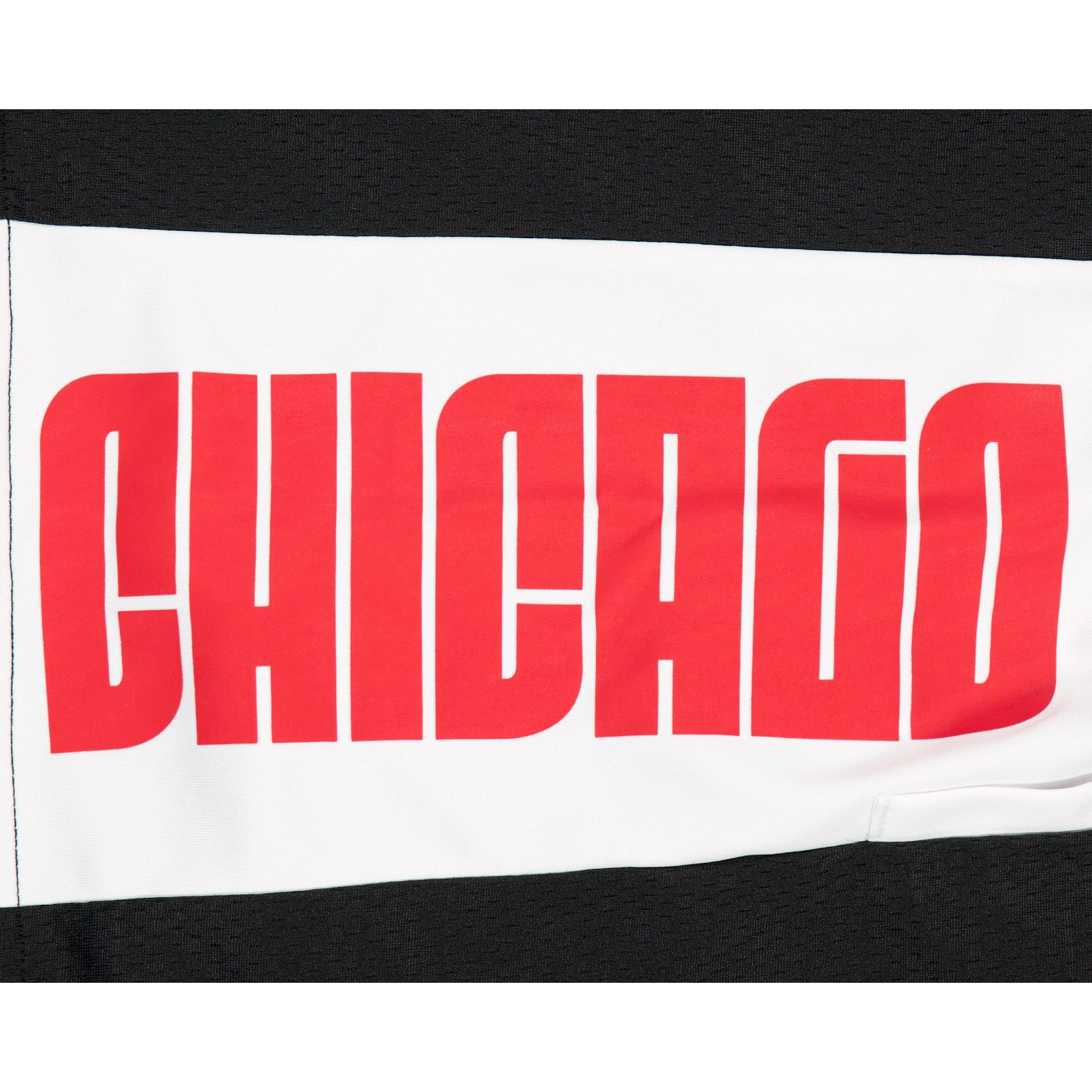 Chicago Bulls Black Graphic Mesh Shorts