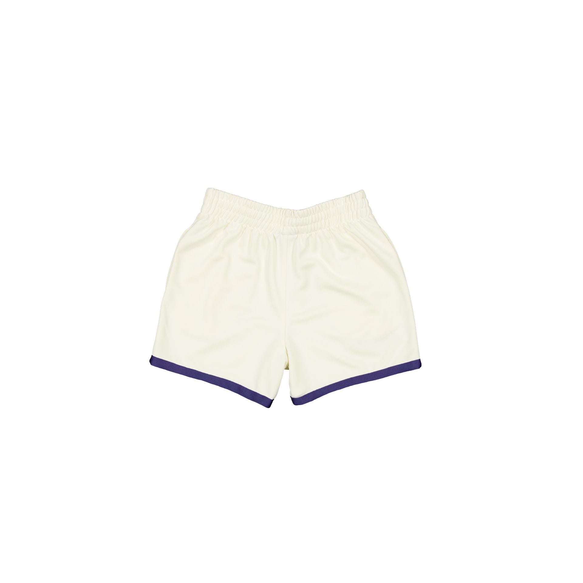 Los Angeles Lakers Off White Logo Shorts
