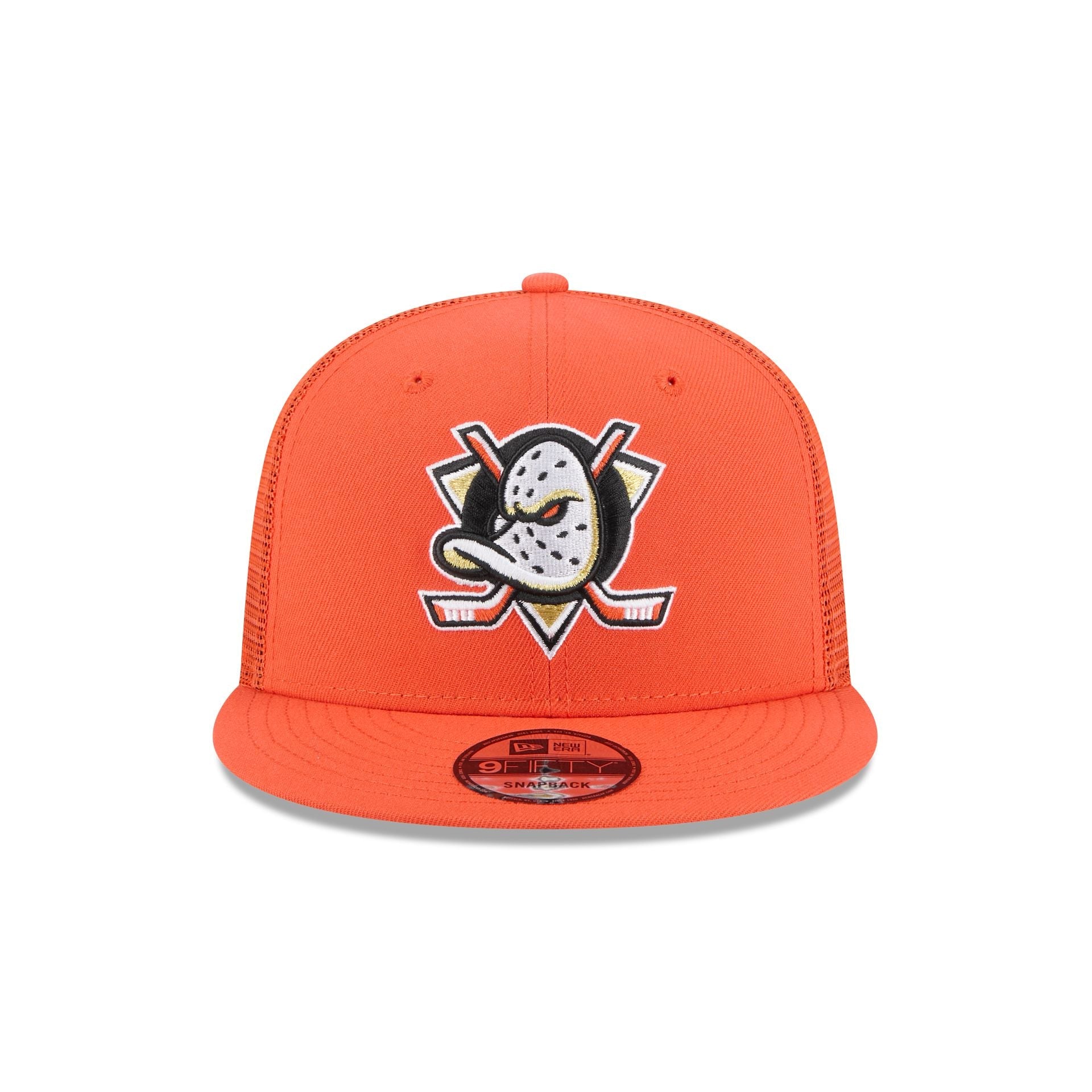 Anaheim Ducks Team Tag 9FIFTY Trucker Hat