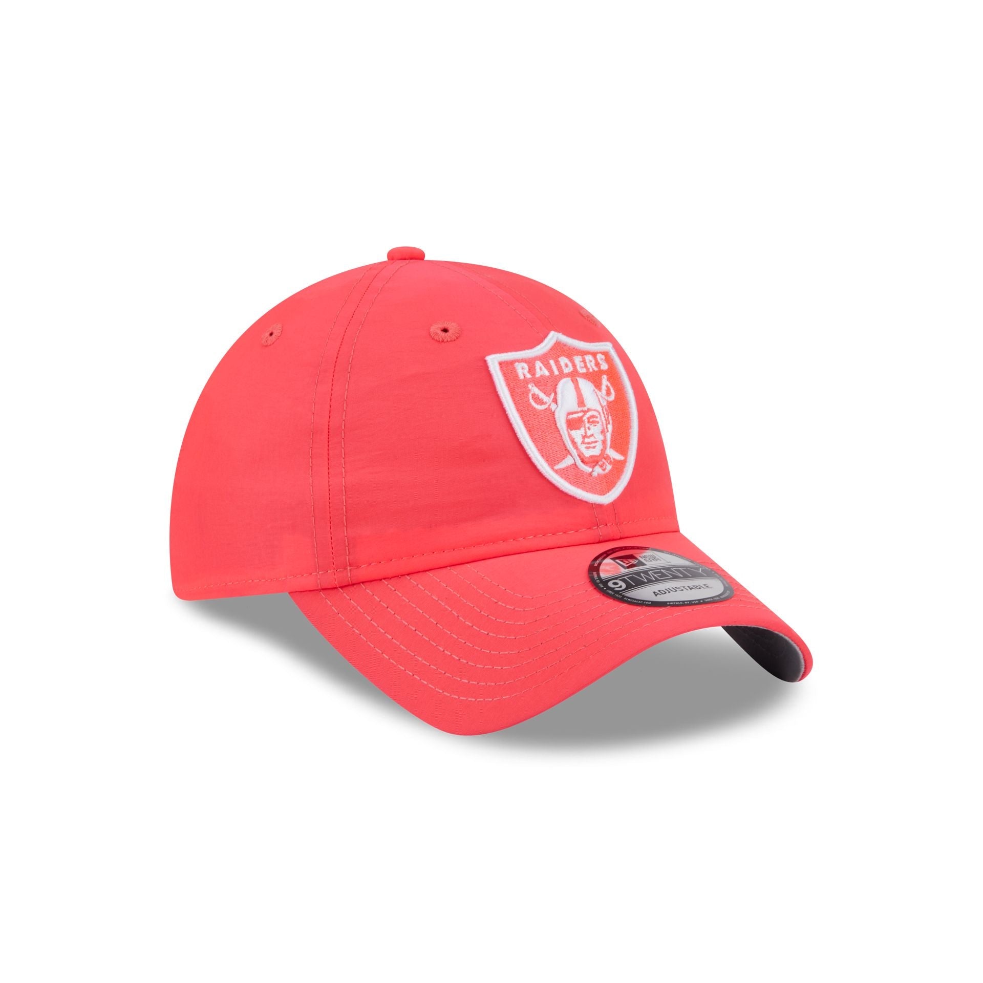 Las Vegas Raiders Everyday Nylon Pink 9TWENTY Adjustable Hat