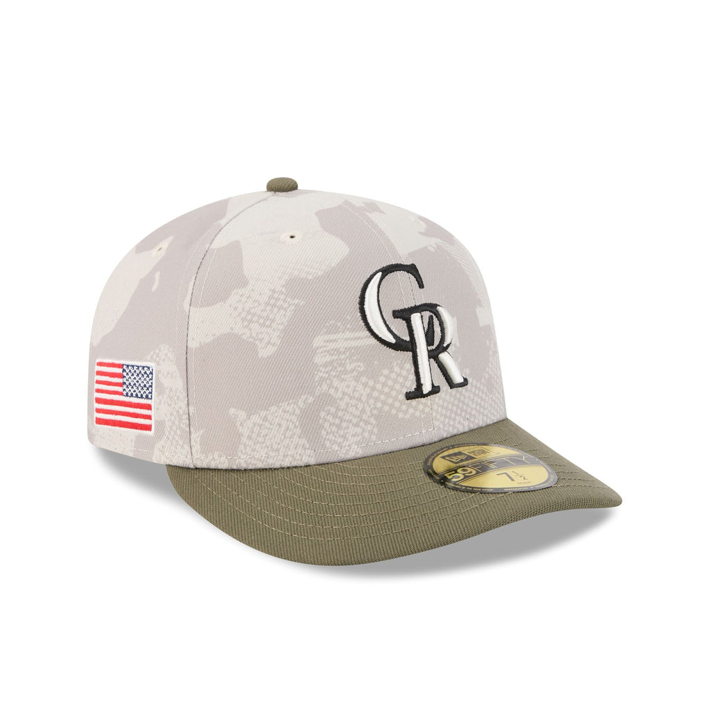 Colorado Rockies Armed Forces Day 2025 59FIFTY Fitted Hat