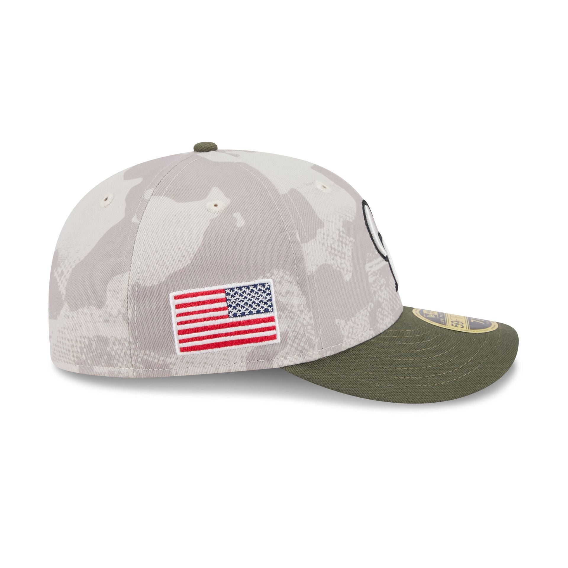 Colorado Rockies Armed Forces Day 2025 Low Profile 59FIFTY Fitted Hat