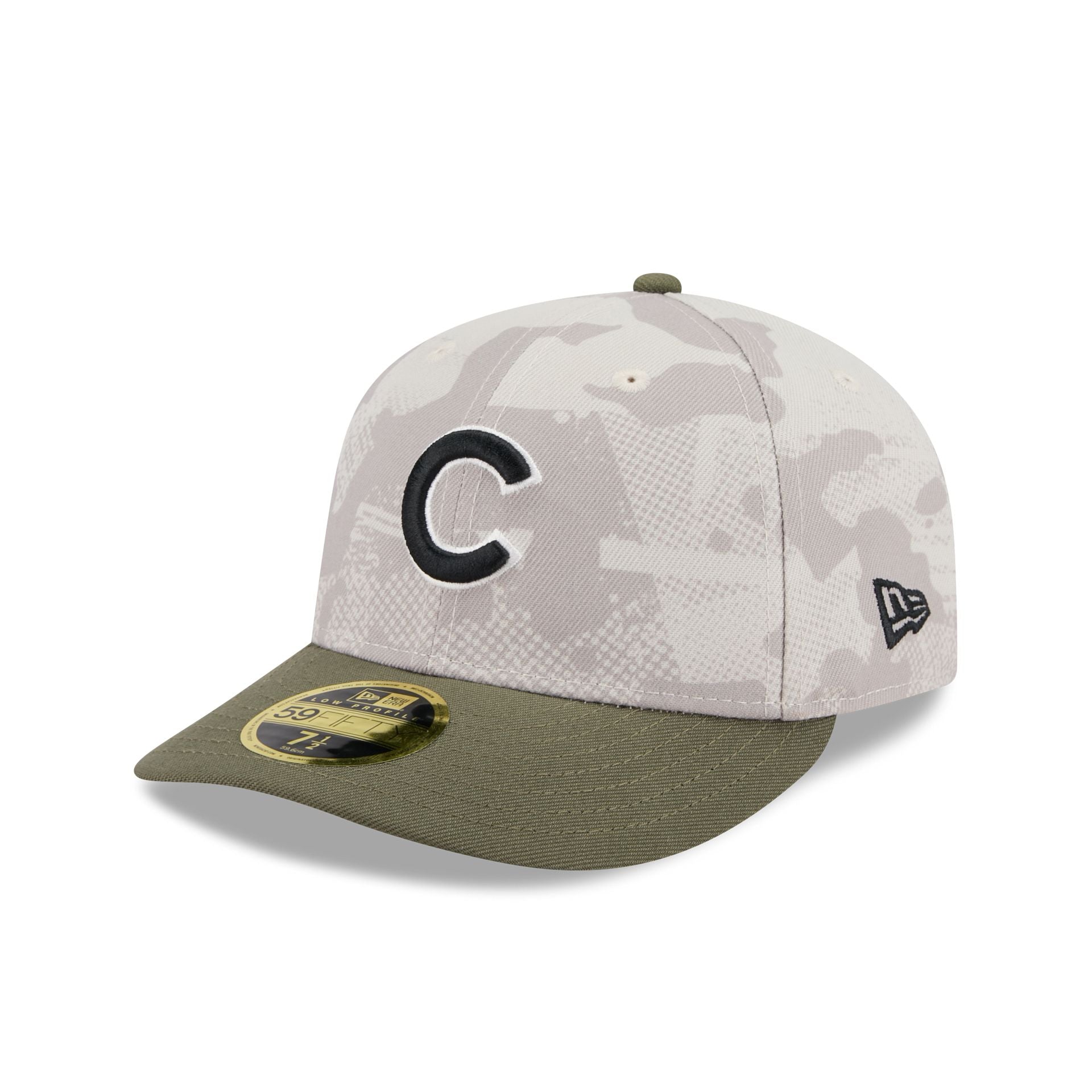 Chicago Cubs Armed Forces Day 2025 Low Profile 59FIFTY Fitted Hat
