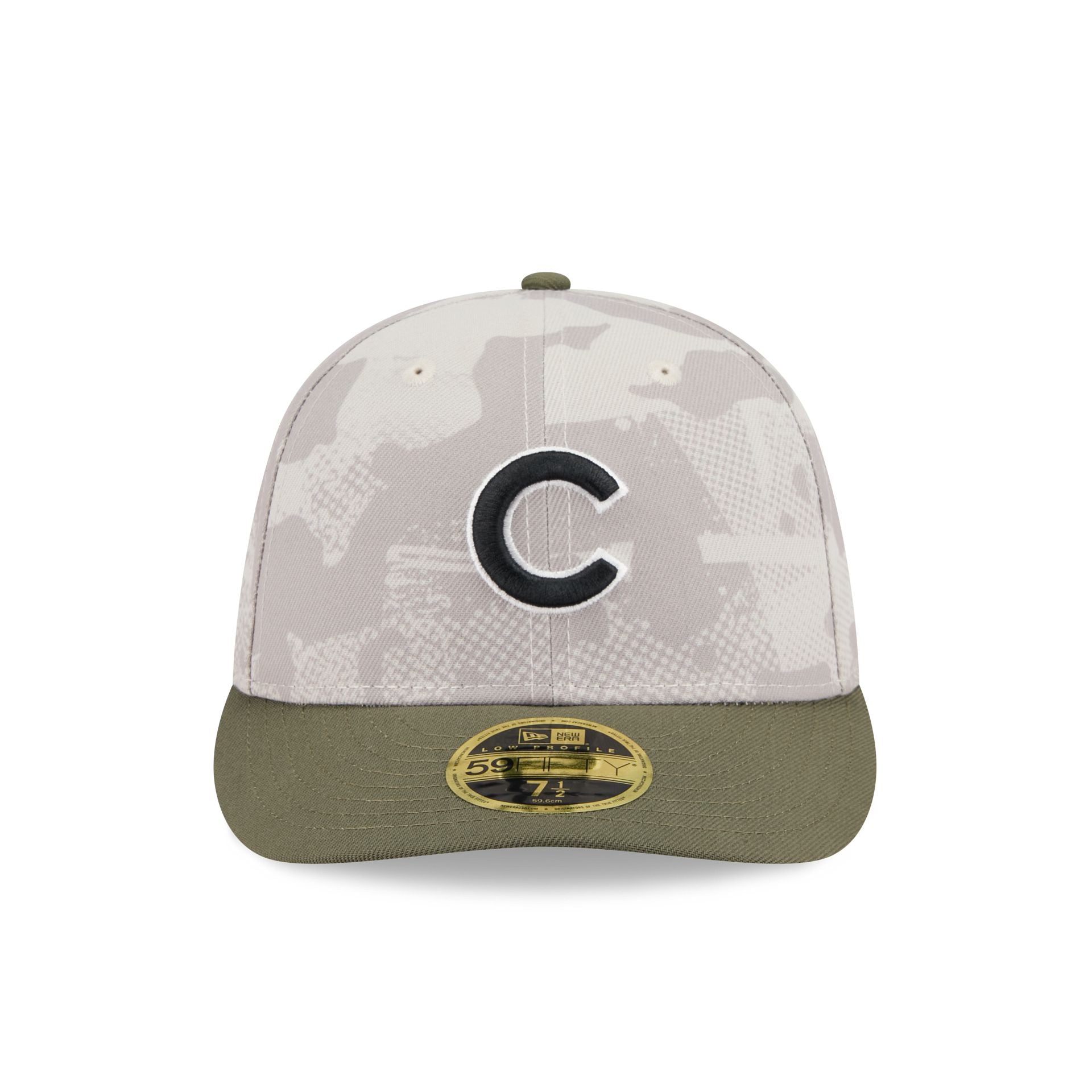 Chicago Cubs Armed Forces Day 2025 Low Profile 59FIFTY Fitted Hat