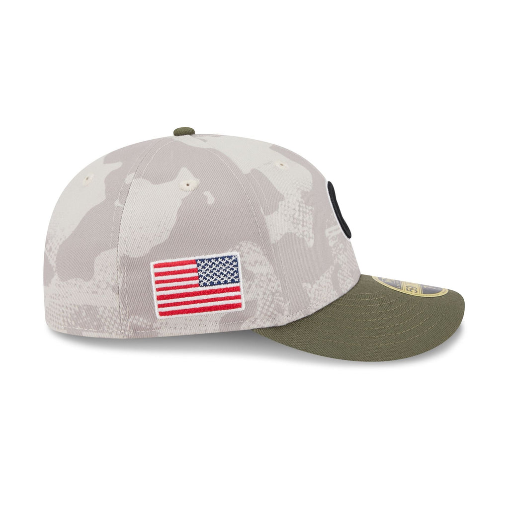 Chicago Cubs Armed Forces Day 2025 Low Profile 59FIFTY Fitted Hat