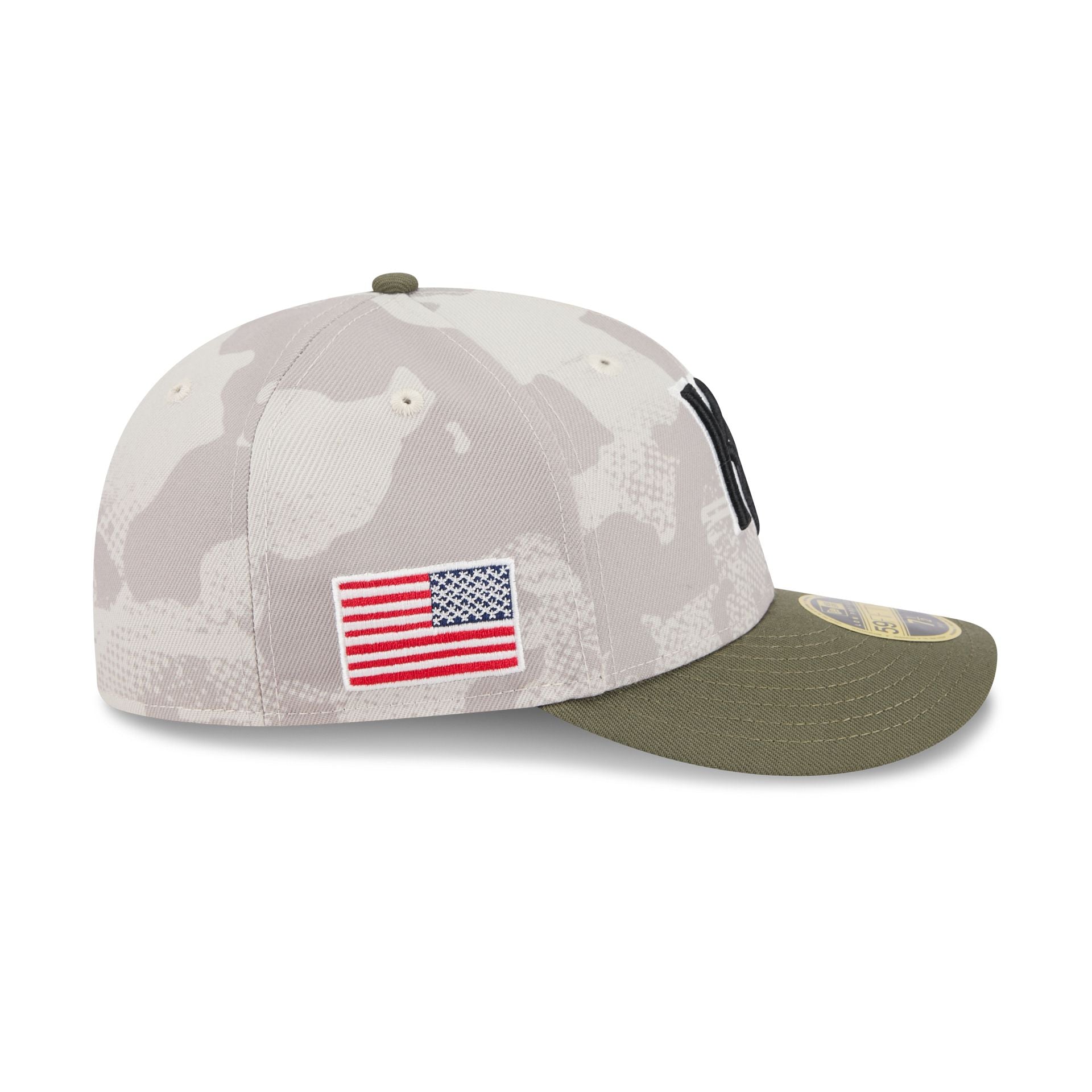 Kansas City Royals Armed Forces Day 2025 Low Profile 59FIFTY Fitted Hat