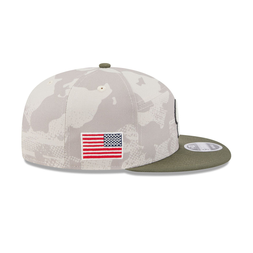 Colorado Rockies Armed Forces Day 2025 Split Panel 9FIFTY Snapback Hat