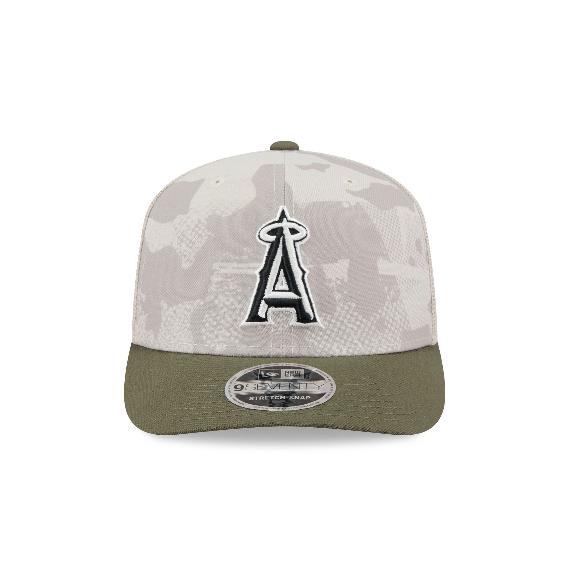 Los Angeles Angels Armed Forces Day 2025 9SEVENTY Trucker Hat