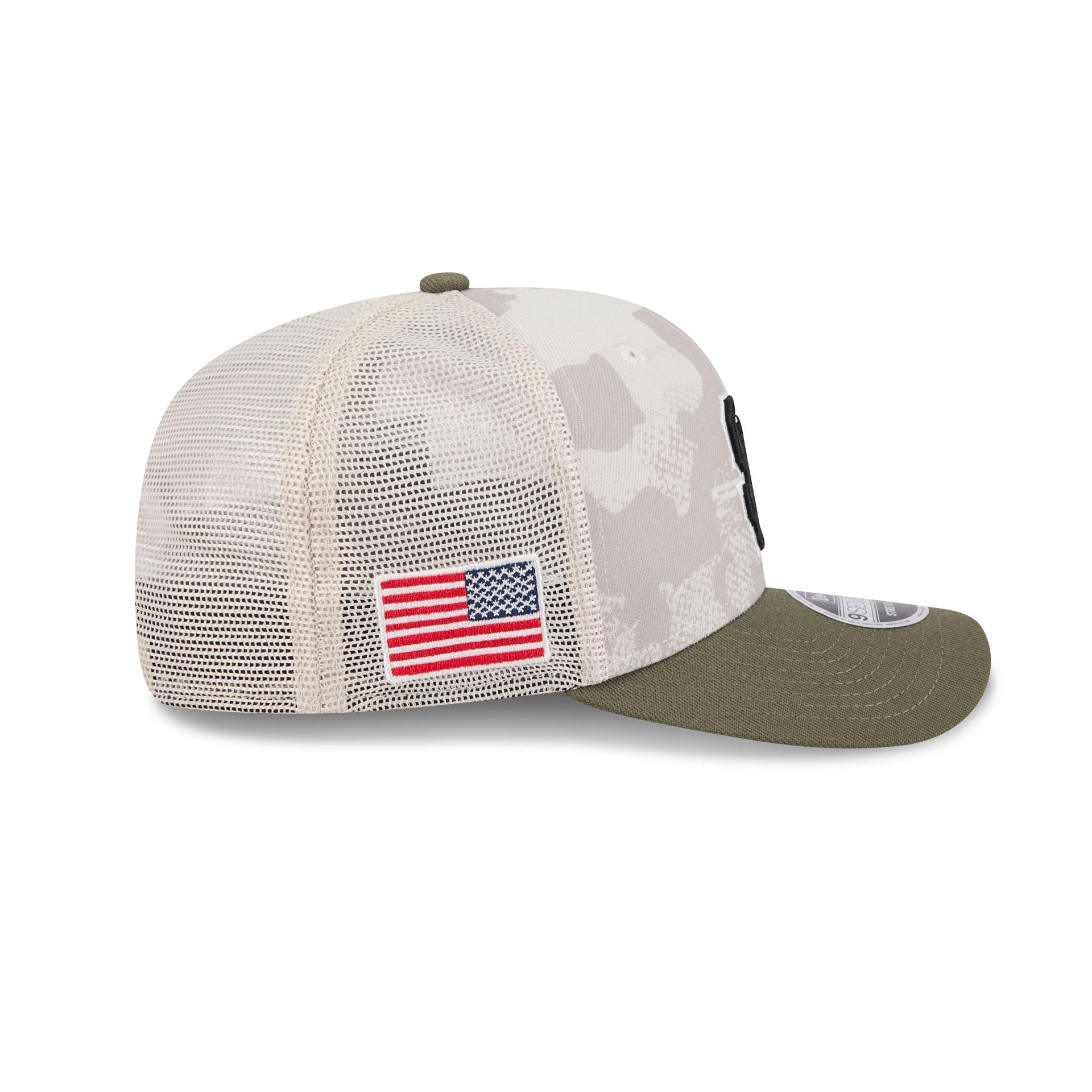 San Francisco Giants Armed Forces Day 2025 9SEVENTY Trucker Hat