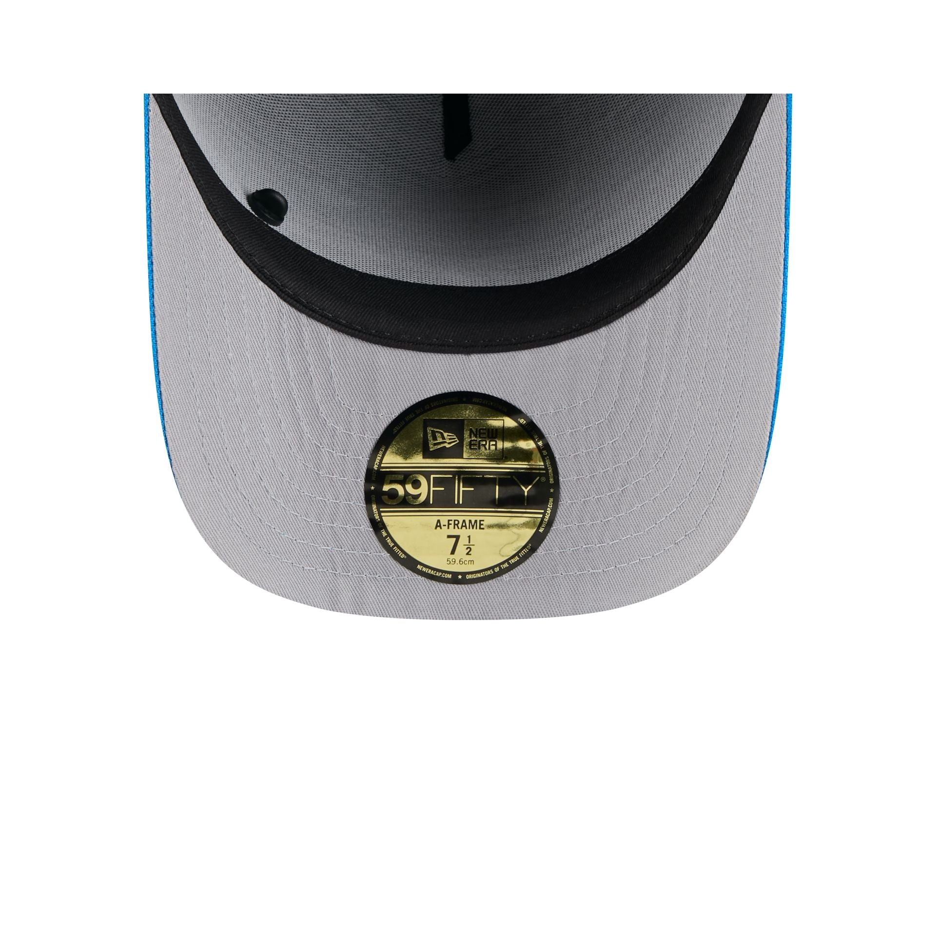 Detroit Lions 2025 Draft Black 59FIFTY A-Frame Fitted Hat