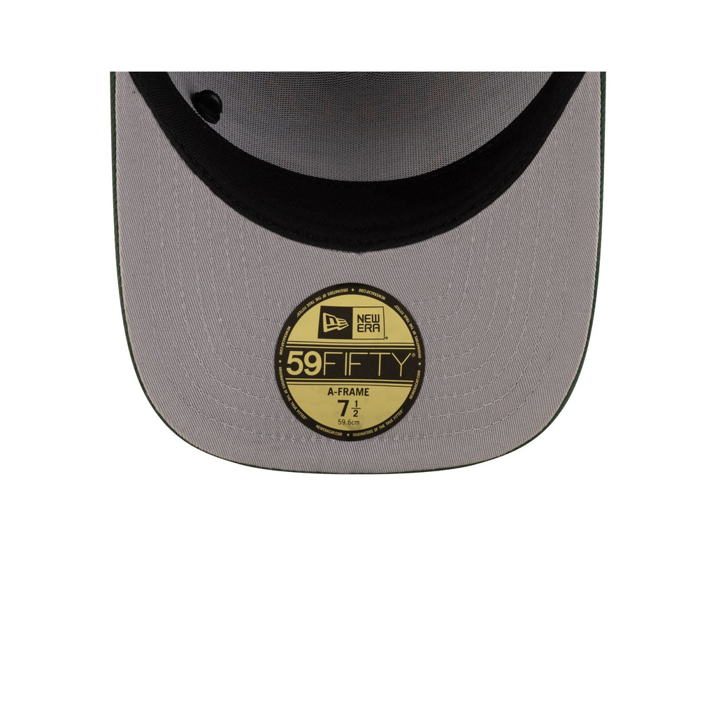 Green Bay Packers 2025 Draft Black 59FIFTY A-Frame Fitted Hat