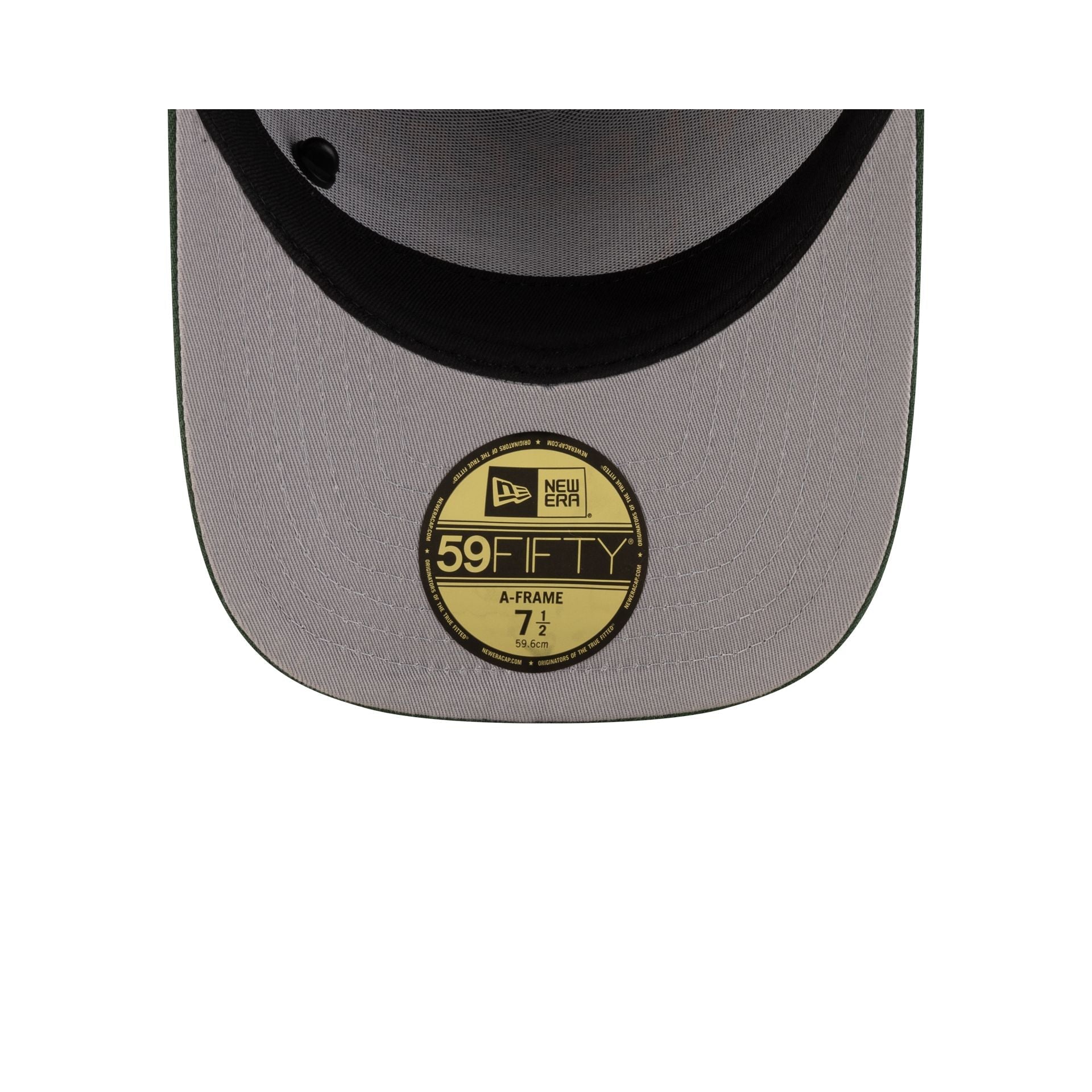 Green Bay Packers 2025 Draft Black 59FIFTY A-Frame Fitted Hat