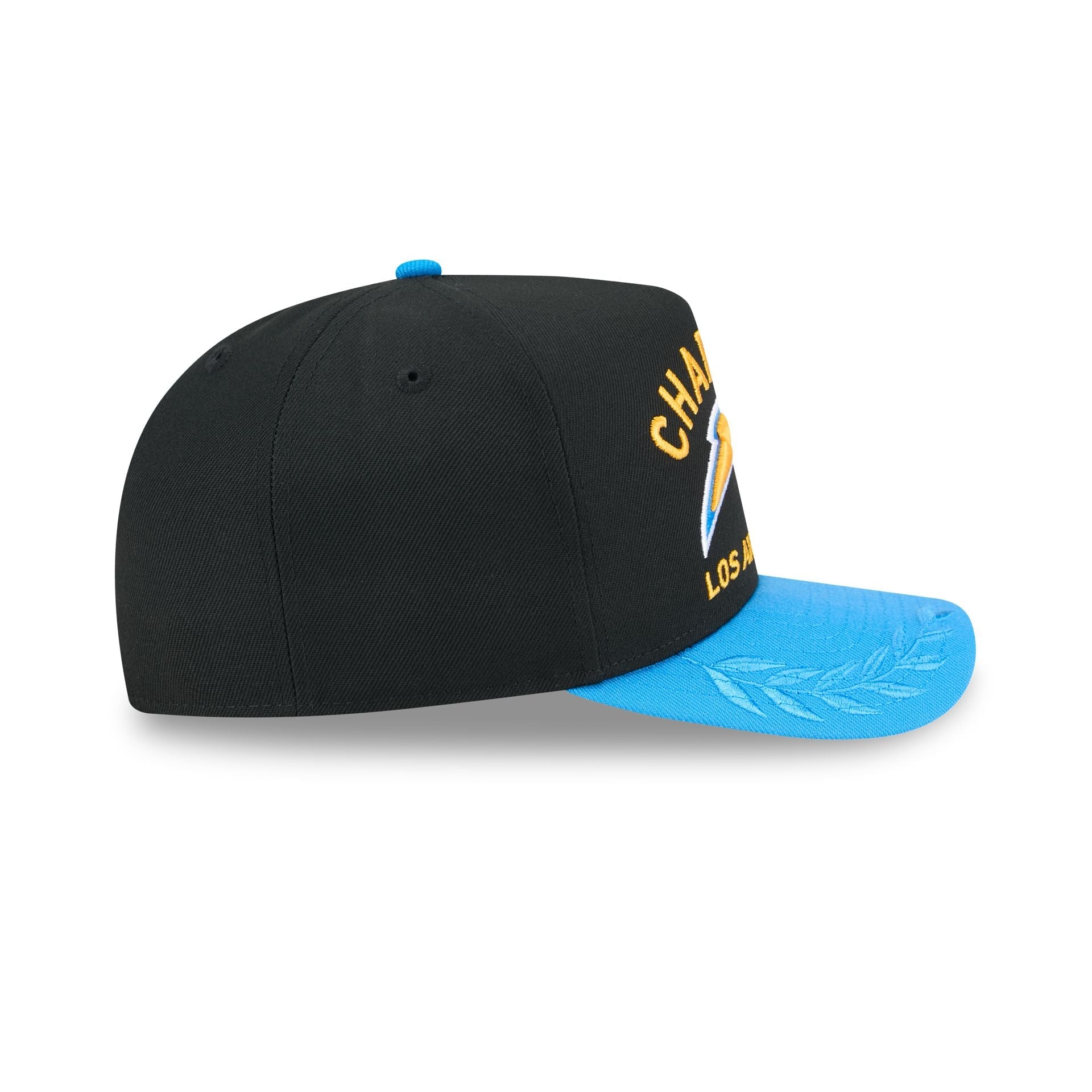 Los Angeles Chargers 2025 Draft Black 59FIFTY A-Frame Fitted Hat