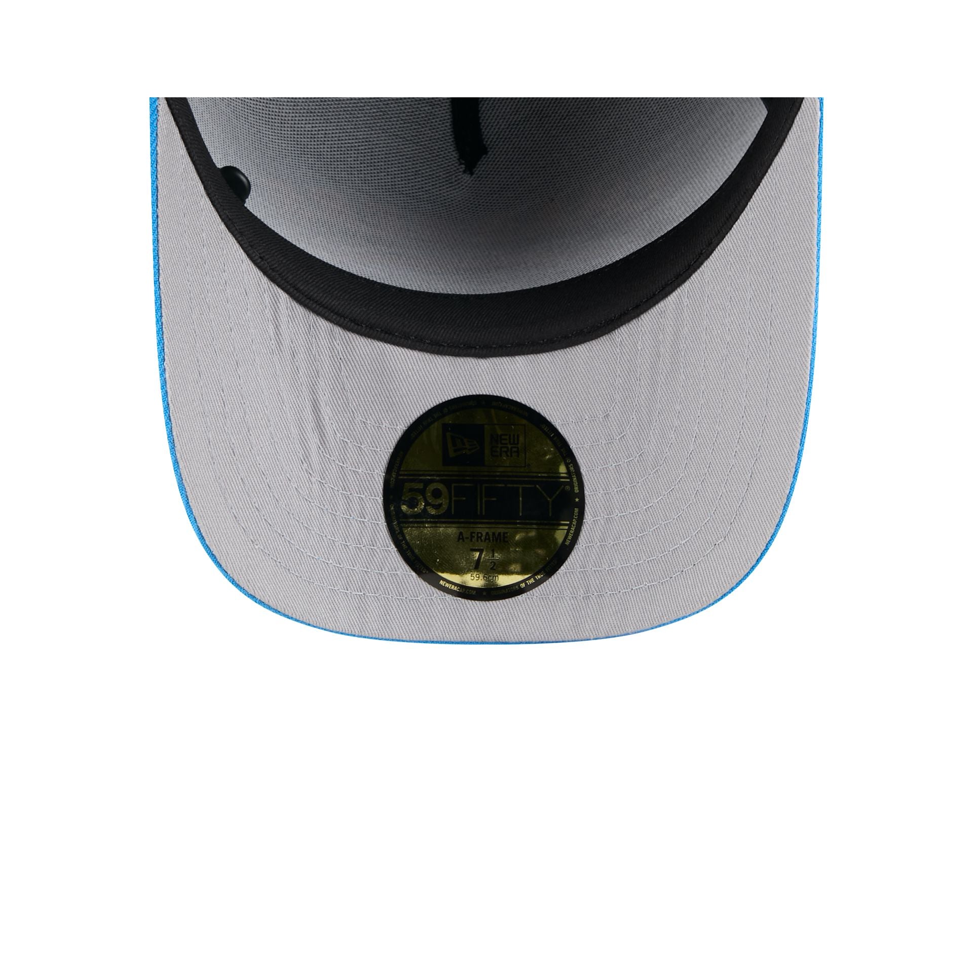 Los Angeles Chargers 2025 Draft Black 59FIFTY A-Frame Fitted Hat