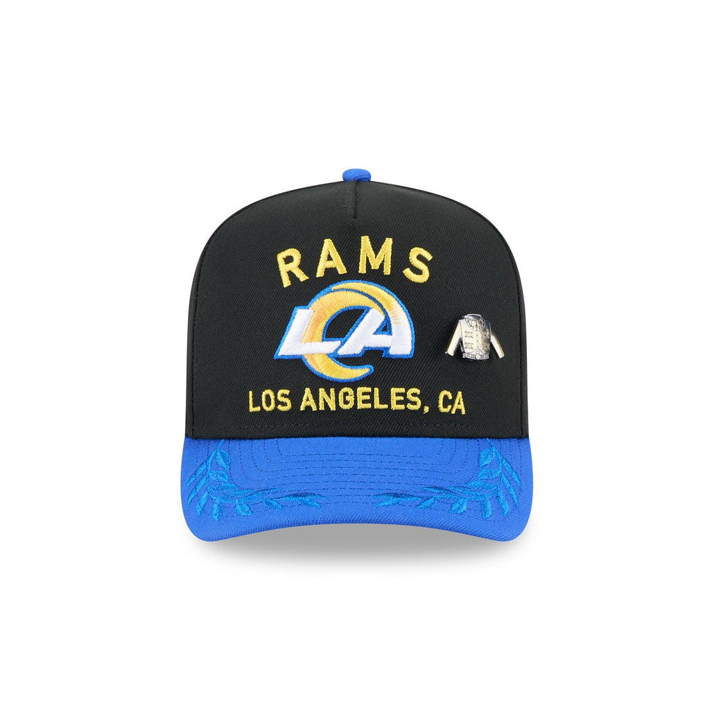 Los Angeles Rams 2025 Draft Black 59FIFTY A-Frame Fitted Hat