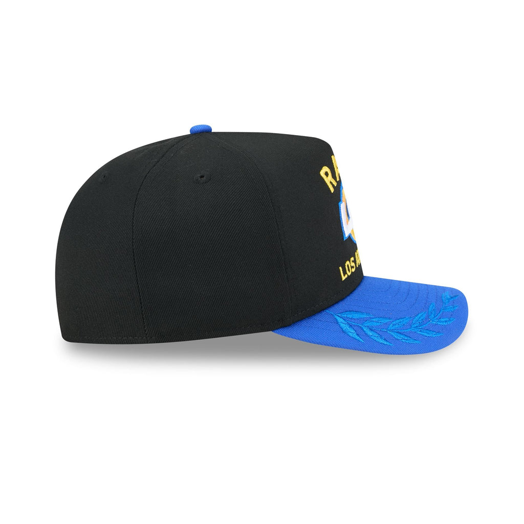 Los Angeles Rams 2025 Draft Black 59FIFTY A-Frame Fitted Hat