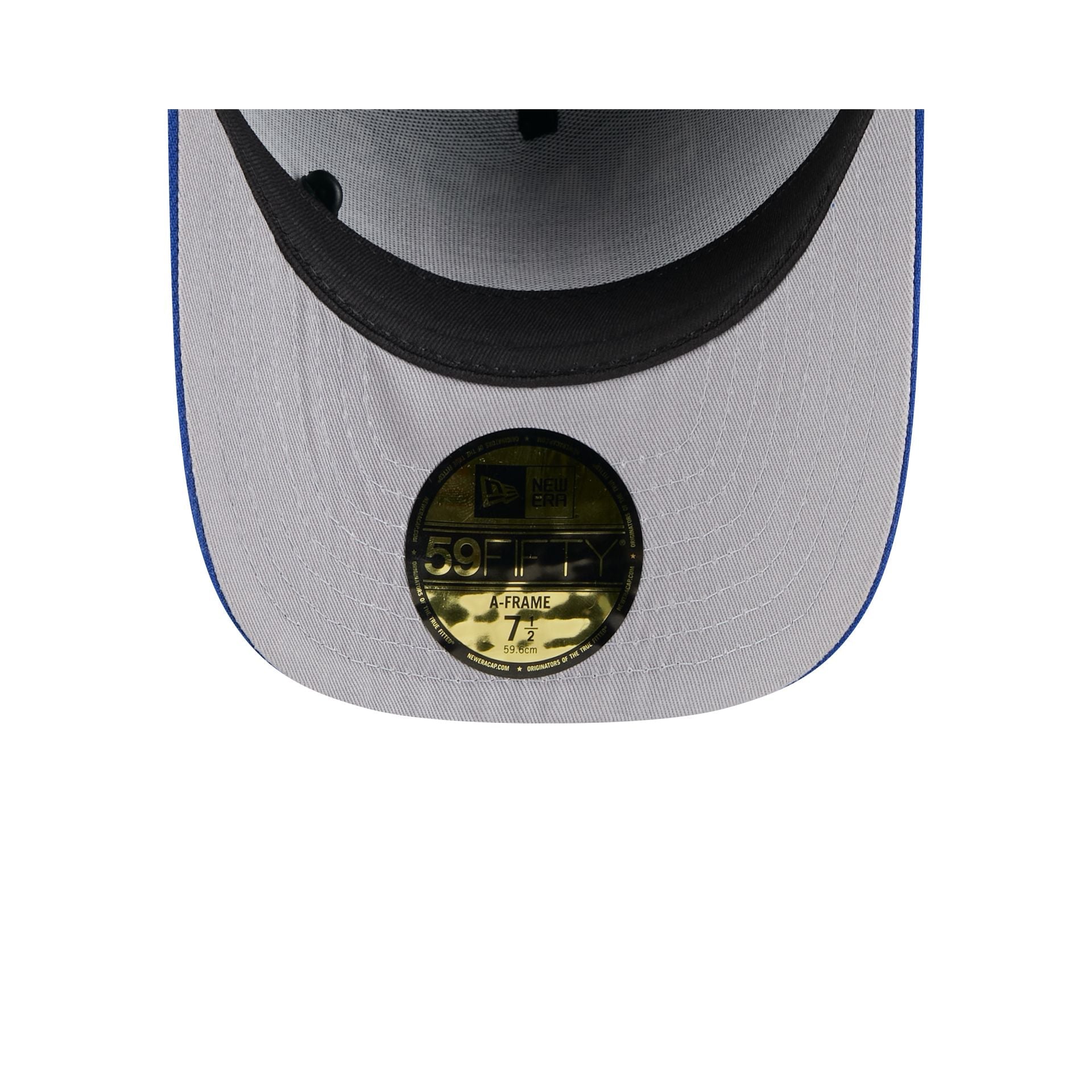 New York Giants 2025 Draft Black 59FIFTY A-Frame Fitted Hat